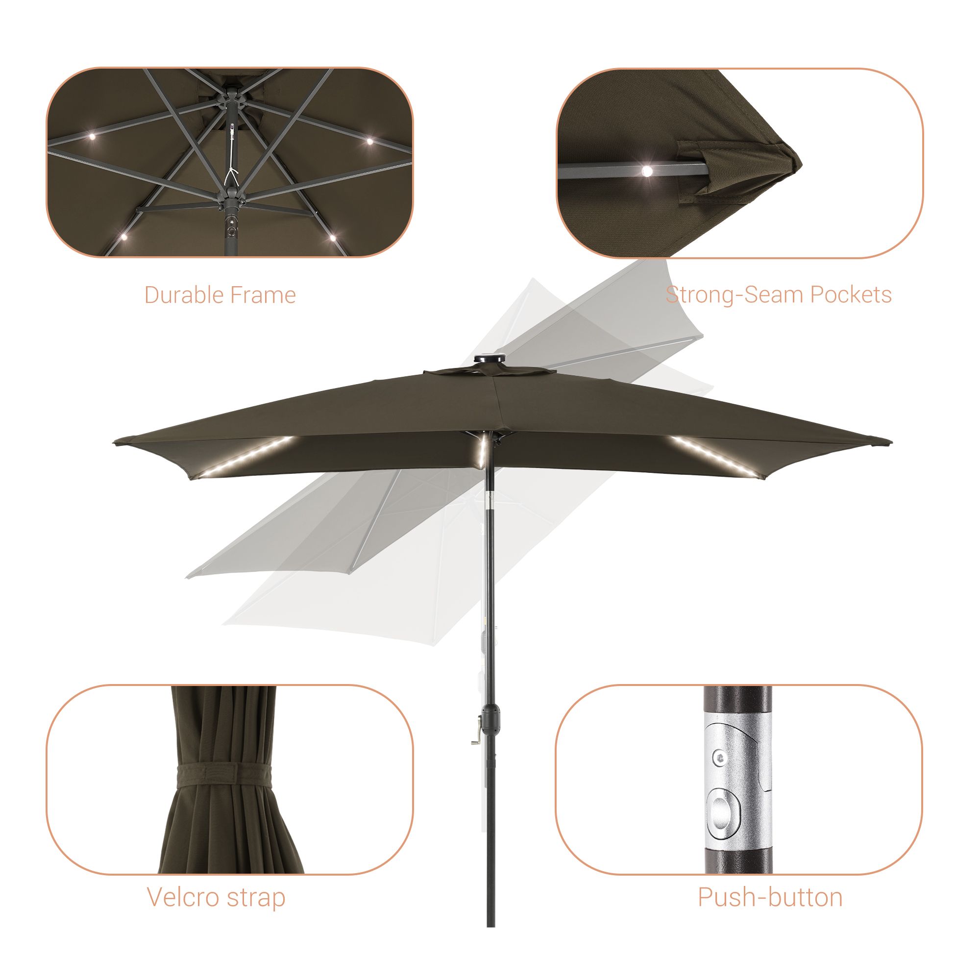 ACEGOSES LW-310TP-LED Umbrellas-2 - View #4