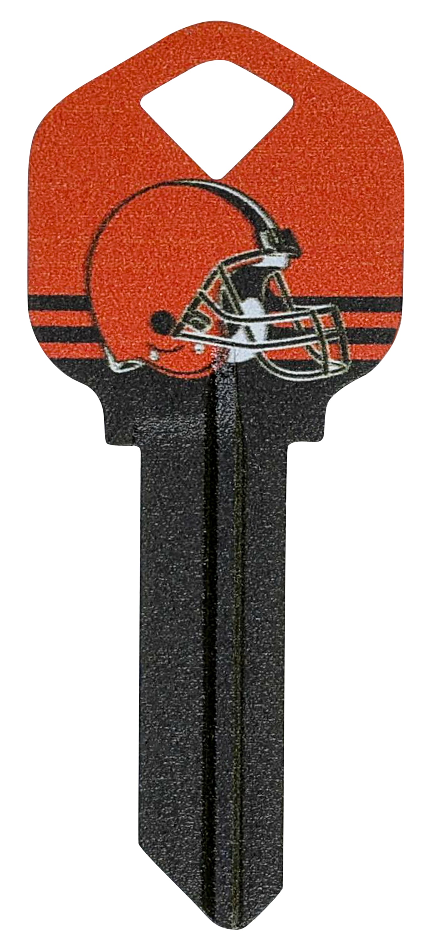 Hillman 89156 Cleveland Browns Multicolored Sports Key Brass House/Entry Key Blank