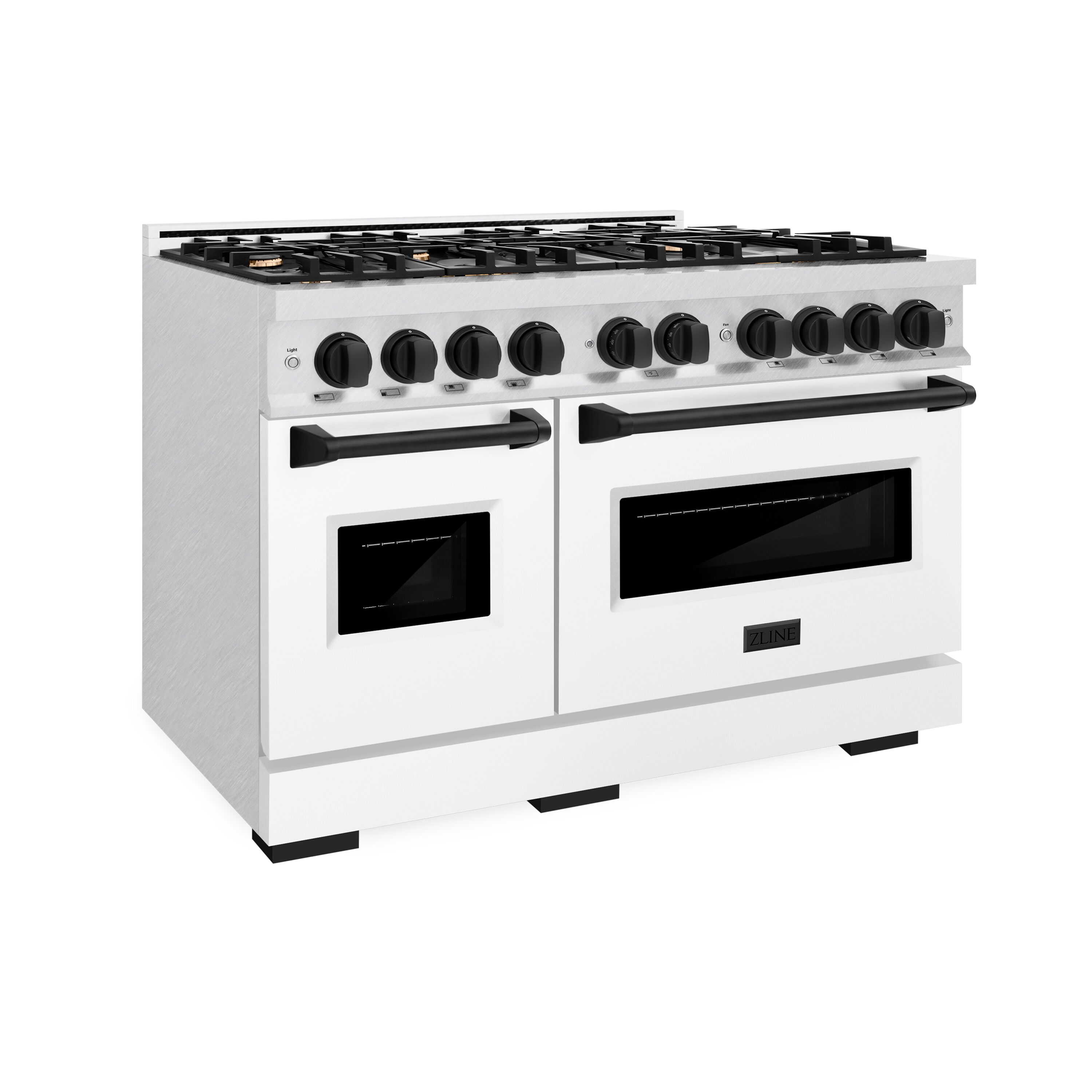 ZLINE KITCHEN & BATH CDRSZ-WM-48-MB Double-Dual-Fuel-Ranges - View #2