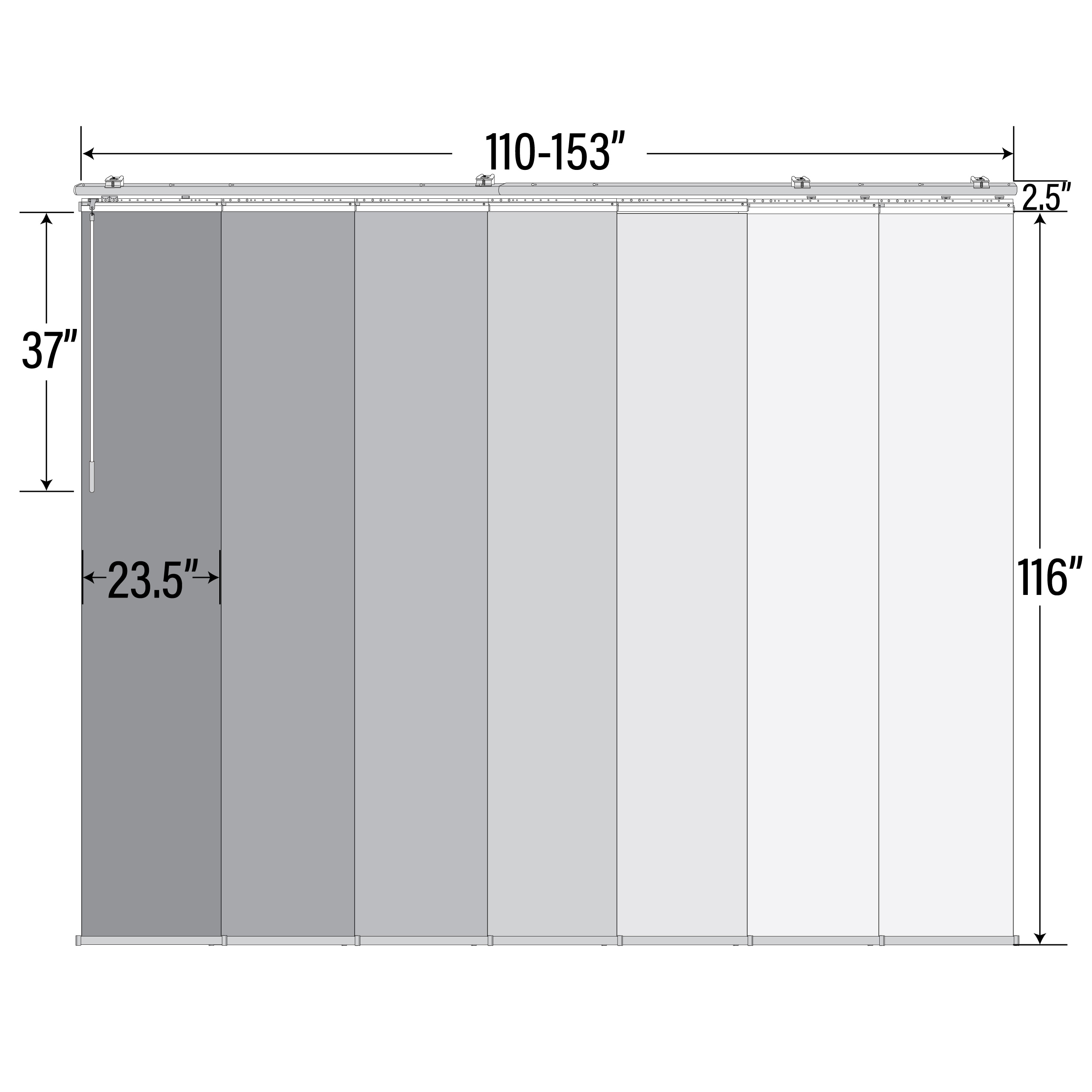 Hart & Harlow L-T24-7-7P10B blinds - View #5