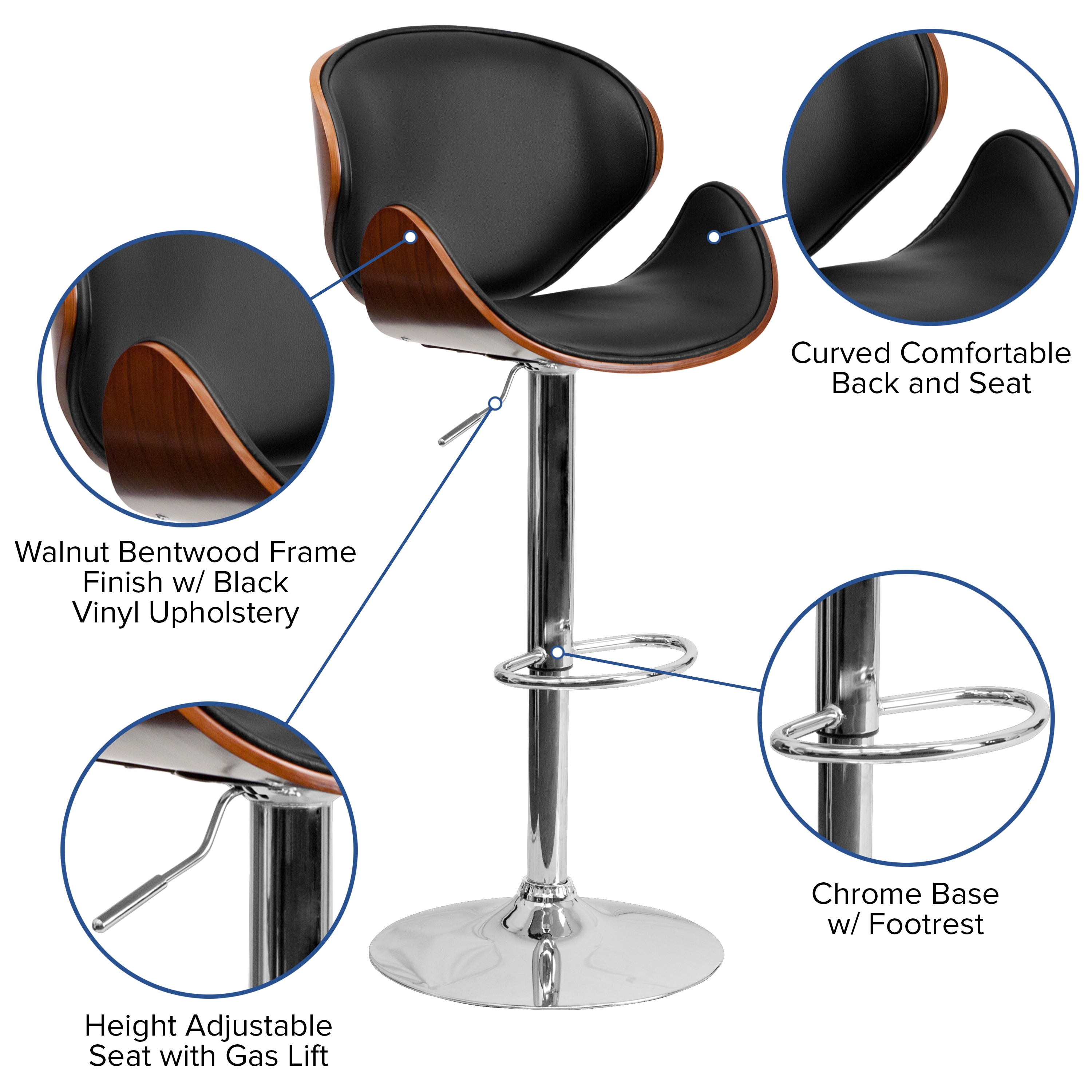 Flash Furniture 847254066280 stools - View #2