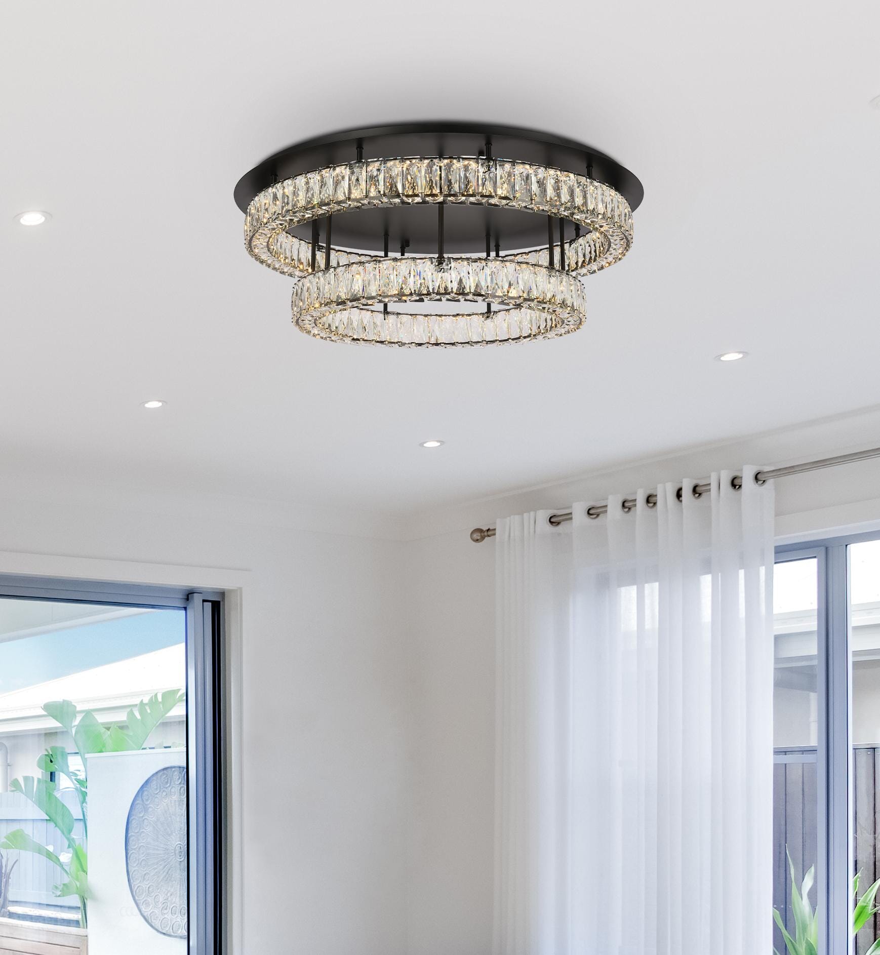 Elegant Decor HF10509F33L2BK flushmounts - View #9