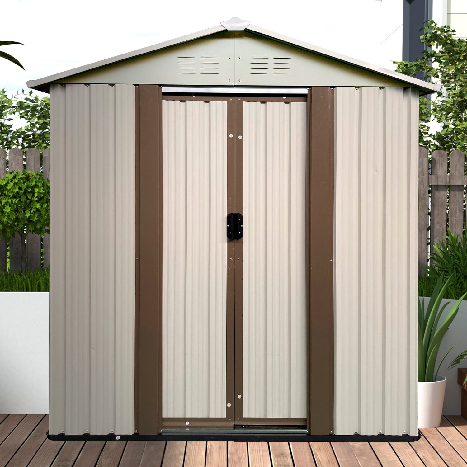 Maincraft D01-OSS27 Metal-Storage-Buildings-Sheds - View #2
