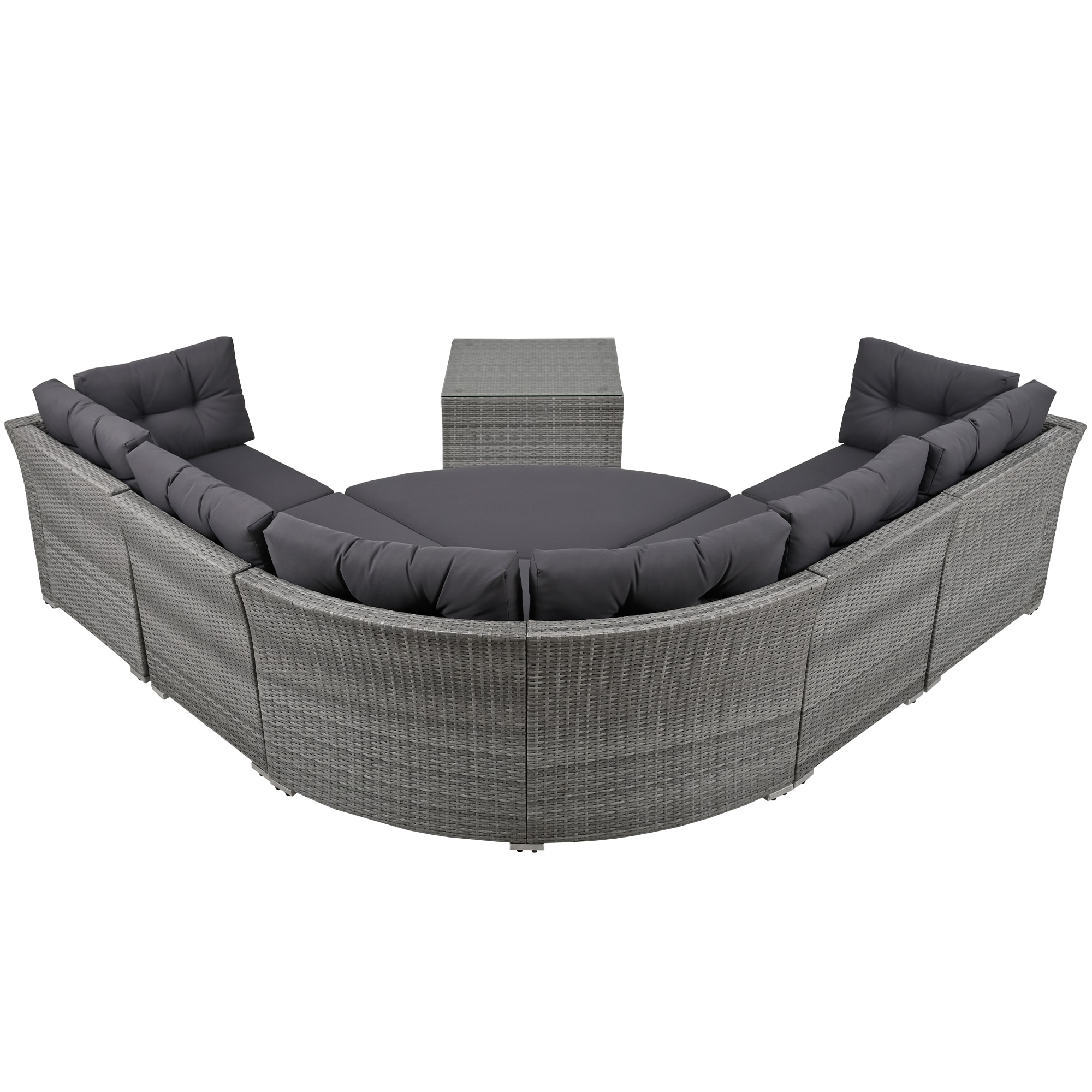 CESICIA R25-10P-BK Patio-Conversation-Sets - View #11