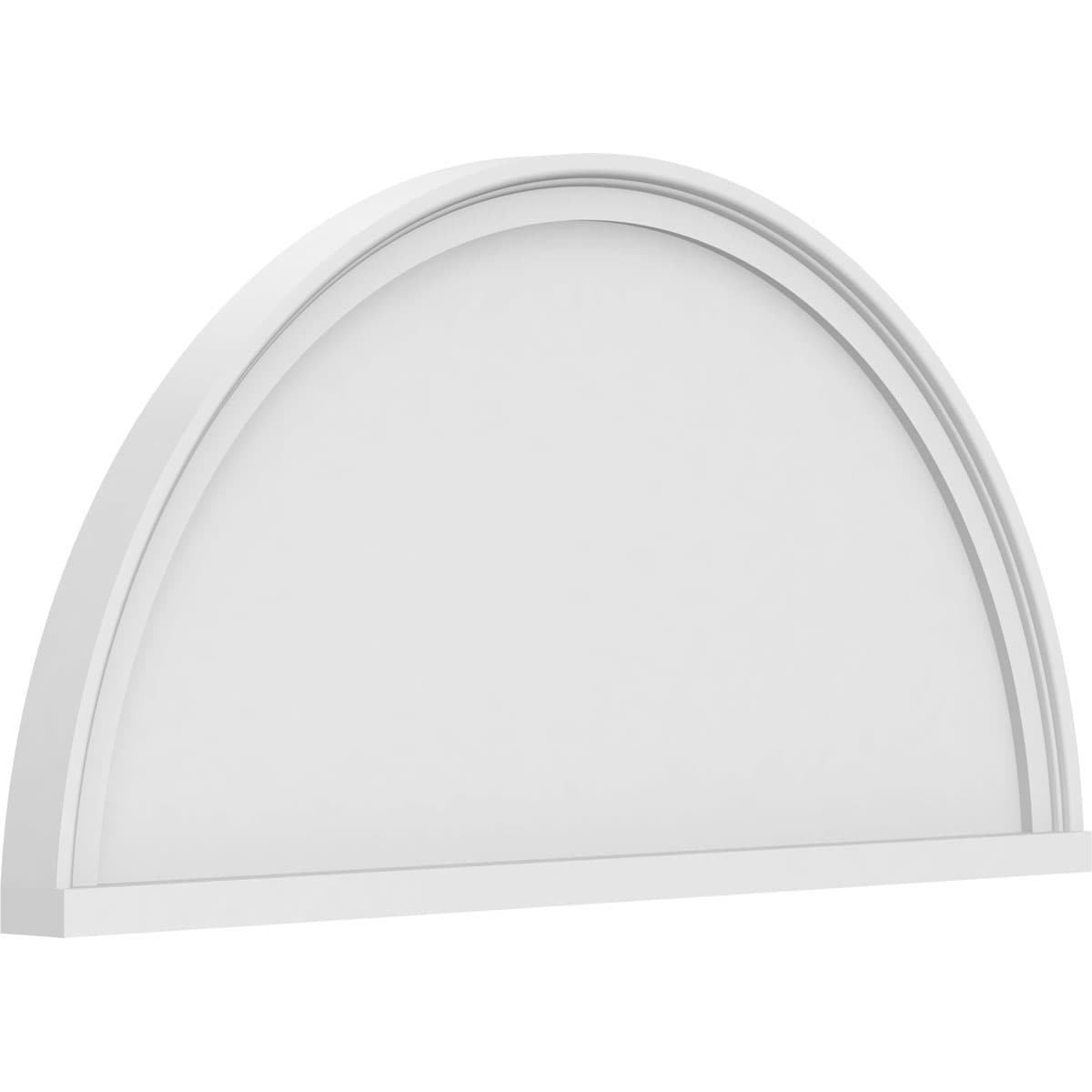 Ekena Millwork PEDPS034X170HRO00 34-in W x 17-in L PVC Pediment