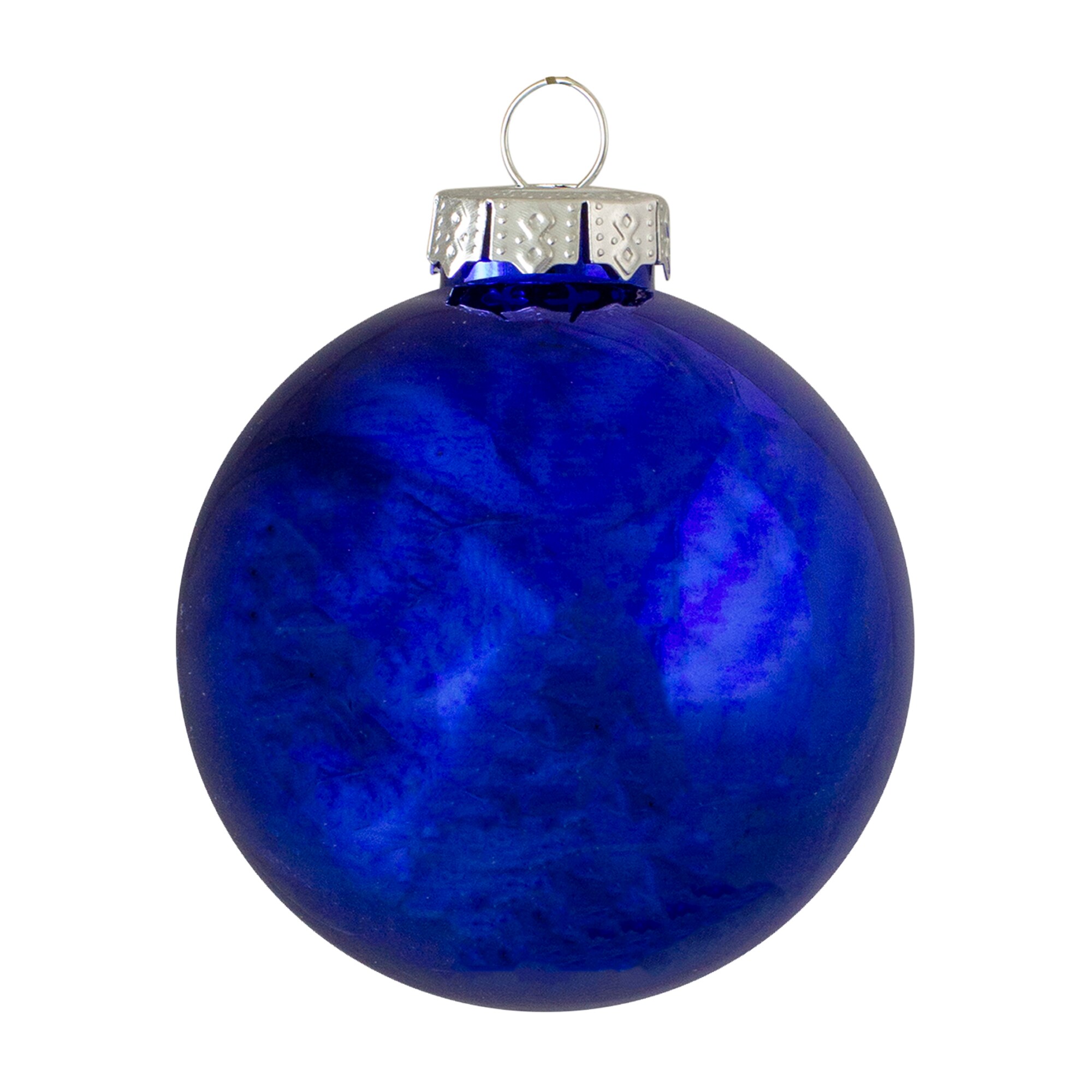 Northlight 4-Pack Blue Ball Standard Indoor Ornament Set in the ...