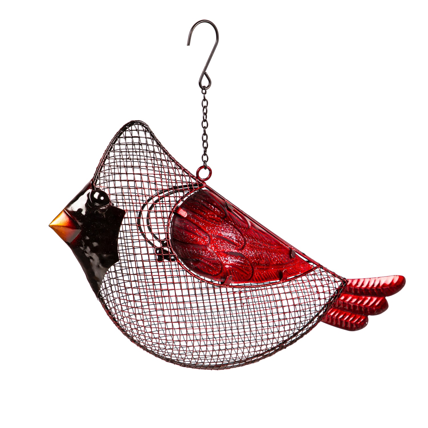 Evergreen 2BF743 Metal Hanging Suet Bird feeder -