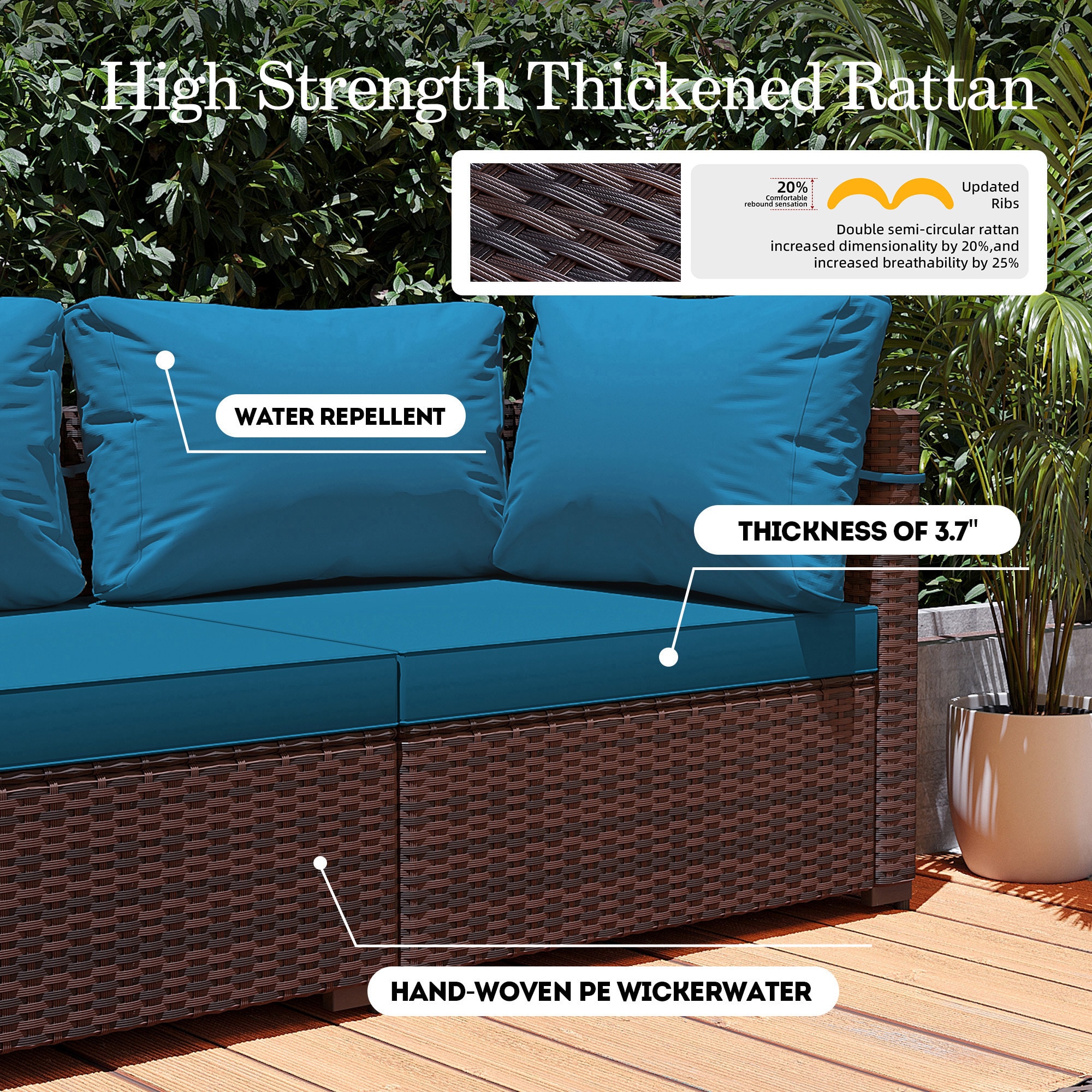 Patio Watcher LS-RT5-KD56DK-B3 Patio-Conversation-Sets - View #3