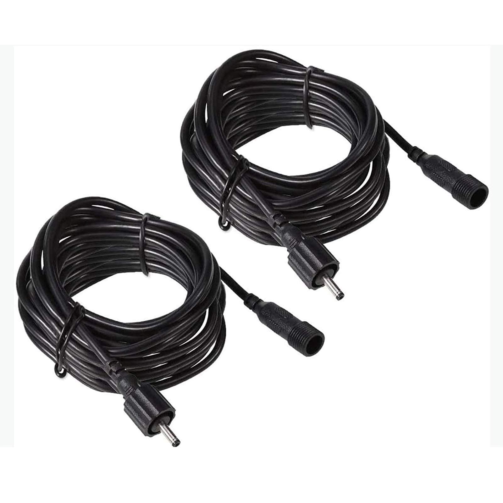 Lukvuzo 2 Pack 13.12ft 4m Extension Cord Waterproof Extension Cable Wiring for Landscape Lighting Spotlights and Garden Path Lights #LLU0424T37