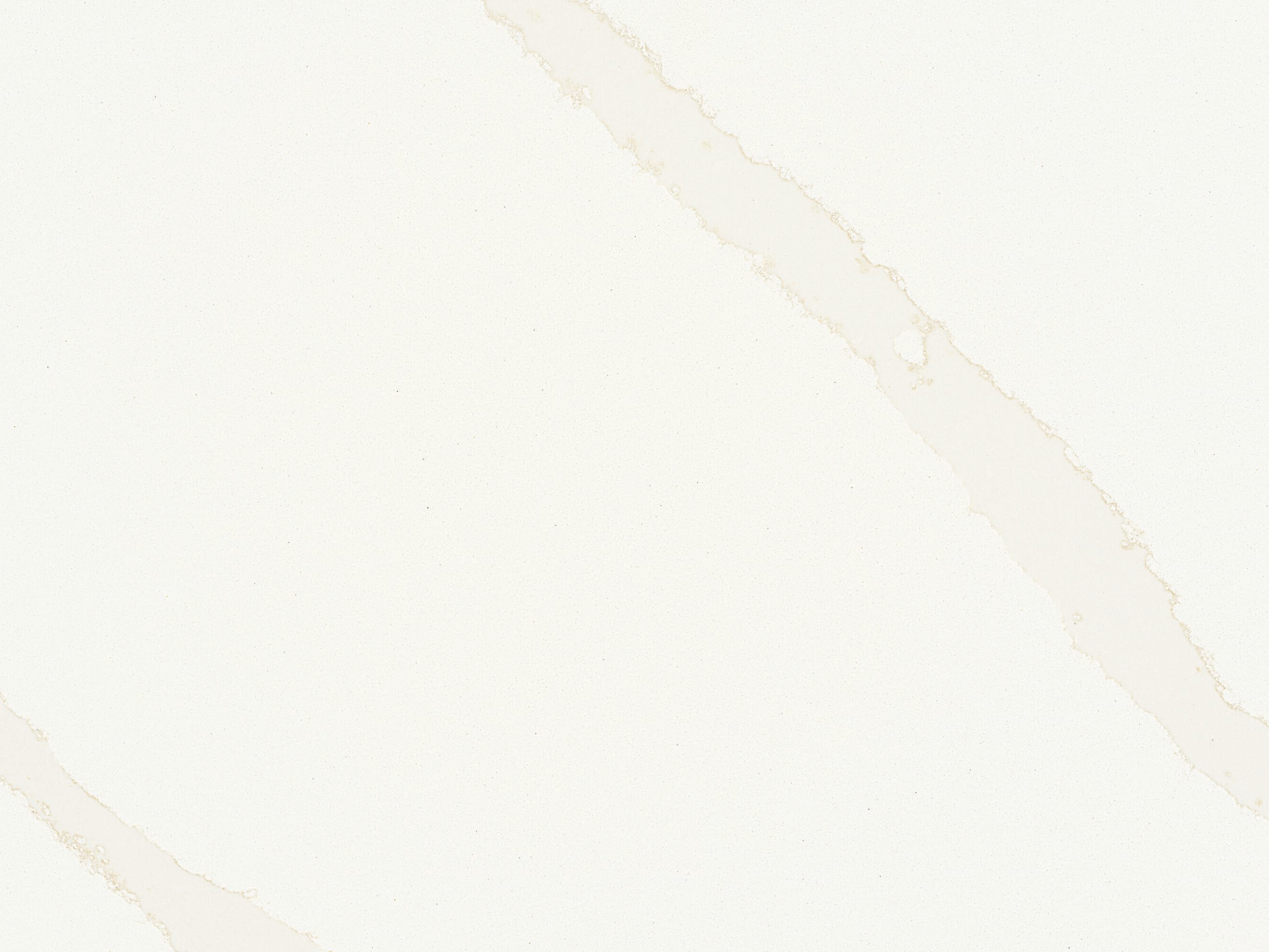 ONE Quartz OQ52 Statuary Glory Quartz Off-white Kitchen Countertop SAMPLE ( 4-in x 6-in )