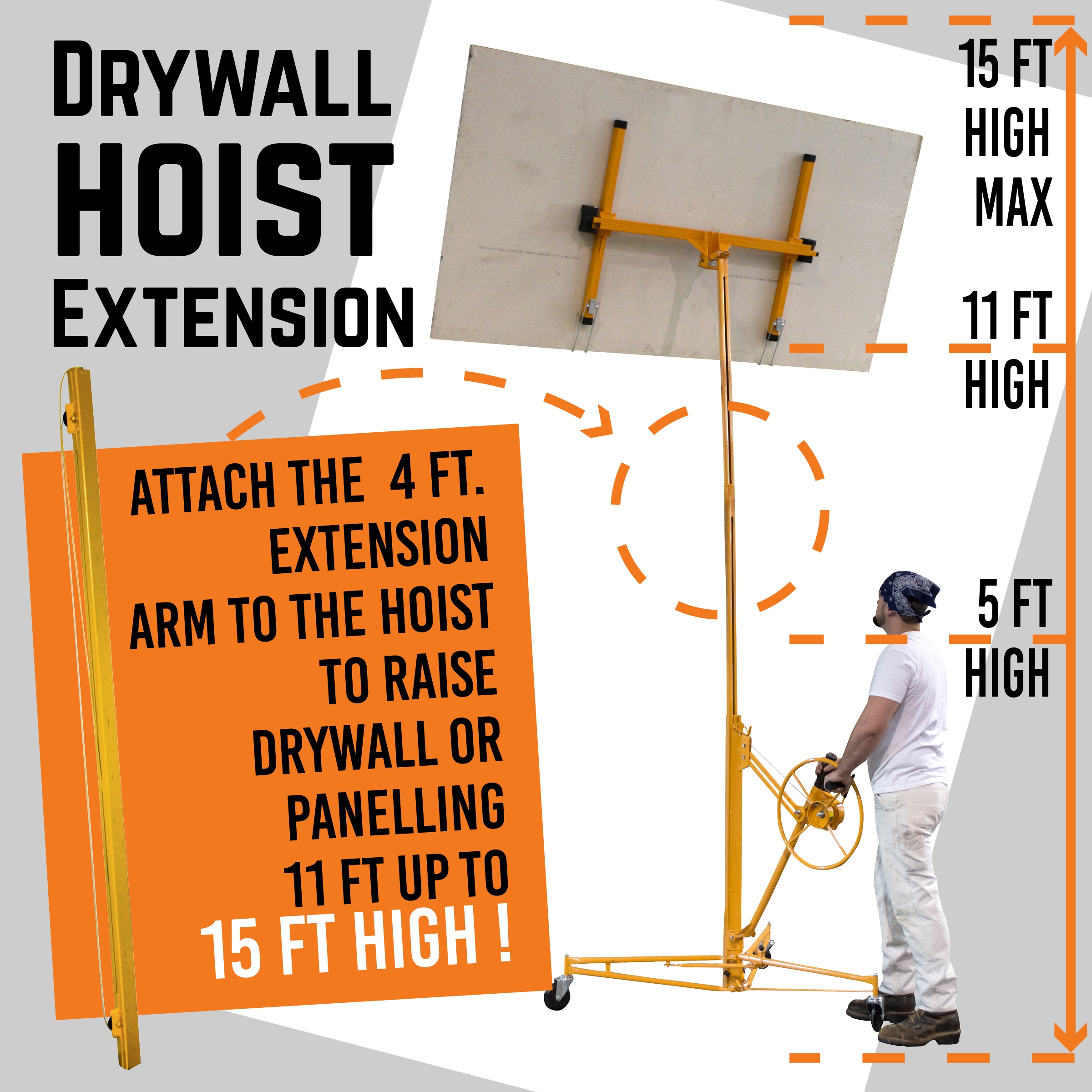 Pro-Series by Buffalo Tools DWHE6 Ladder-Access - View #3