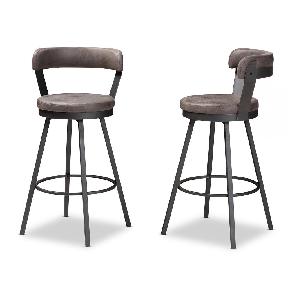 Baxton Studio 149-2PC-8969-LW stools - View #2