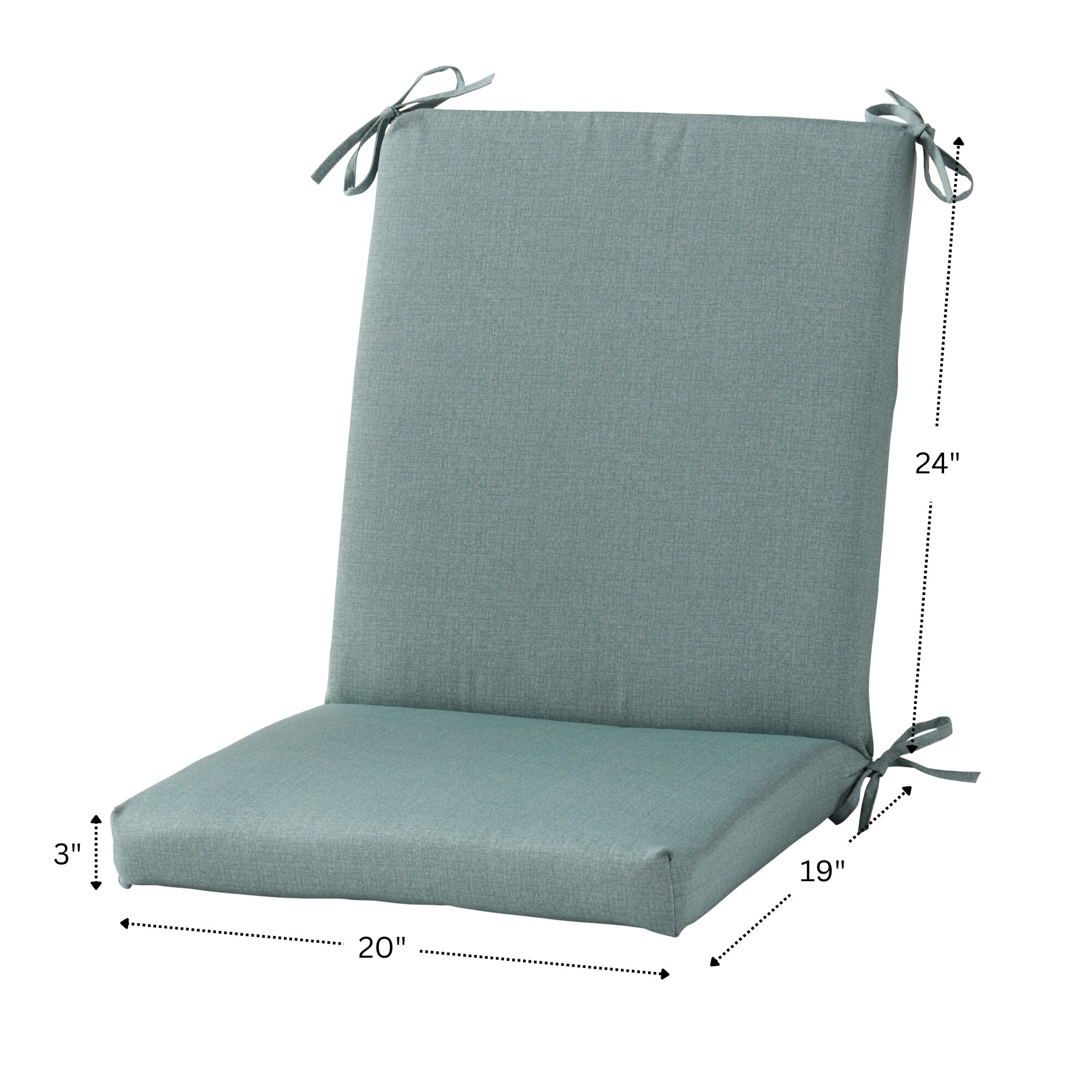 Greendale Home Fashions OP1900-SEAGLASS Patio-Furniture-Cushions - View #6