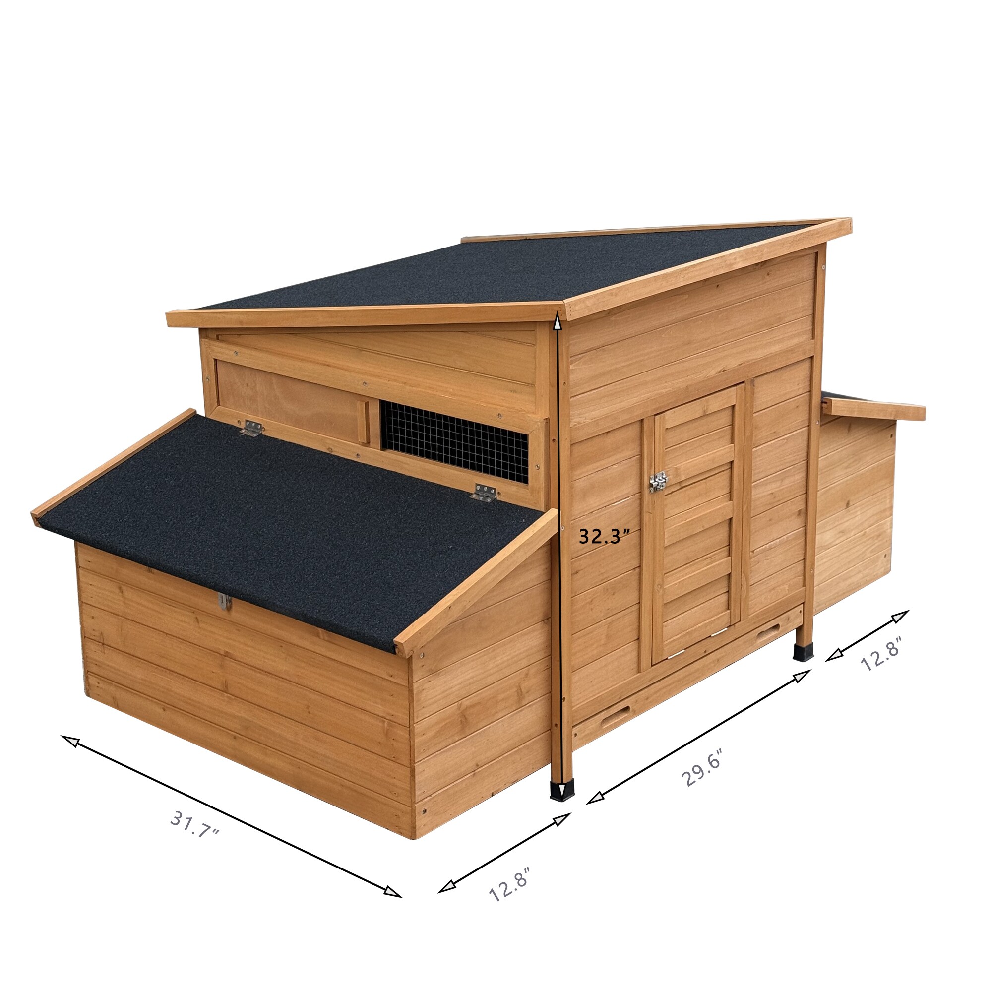Tinyhomie LW-X-KARL1871 Chicken-Coops-Rabbit-Hutches - View #6
