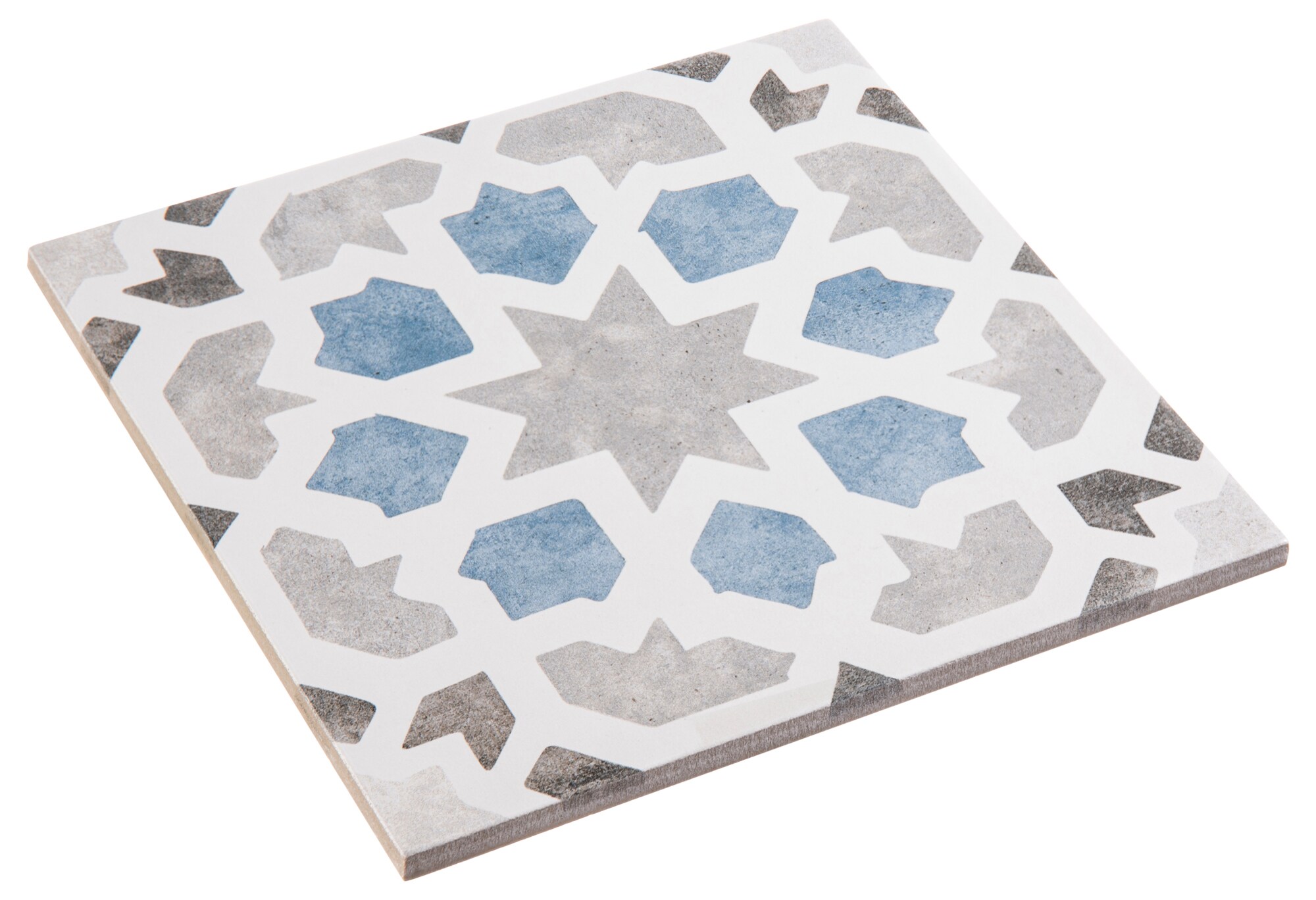 Andova Tiles LUV Charmed 8-in x 8-in Glazed Porcelain Patterned Floor ...