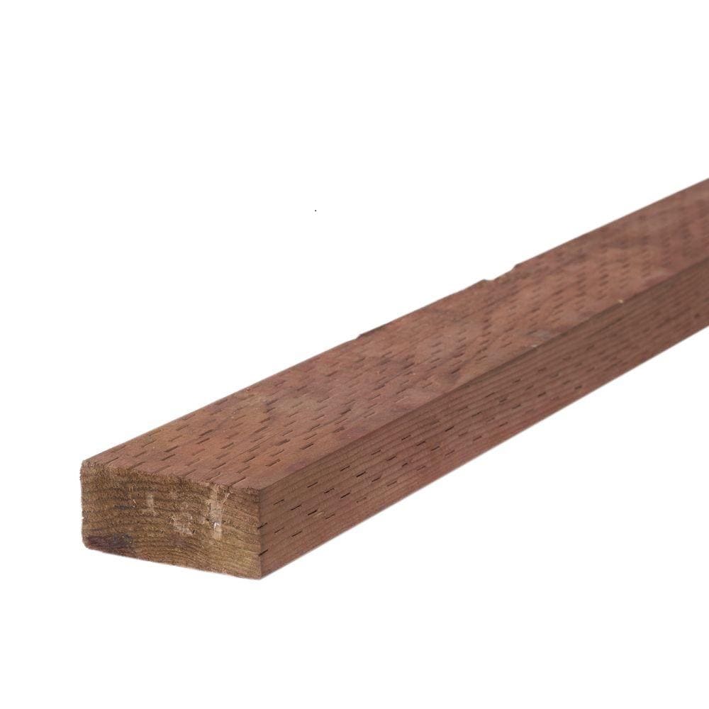 Severe Weather HS154CASL0204 2-in x 4-in x 10-ft Standard Hem fir Ground contact Pressure Treated Lumber