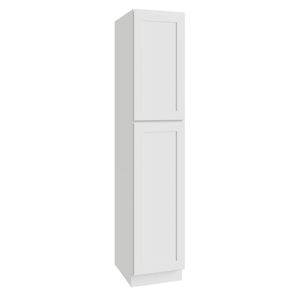 RELIABILT L10-UC1824X84R Parkstone 18-in W x 84-in H x 24-in D White Pantry Fully assembled Plywood Cabinet Shaker)