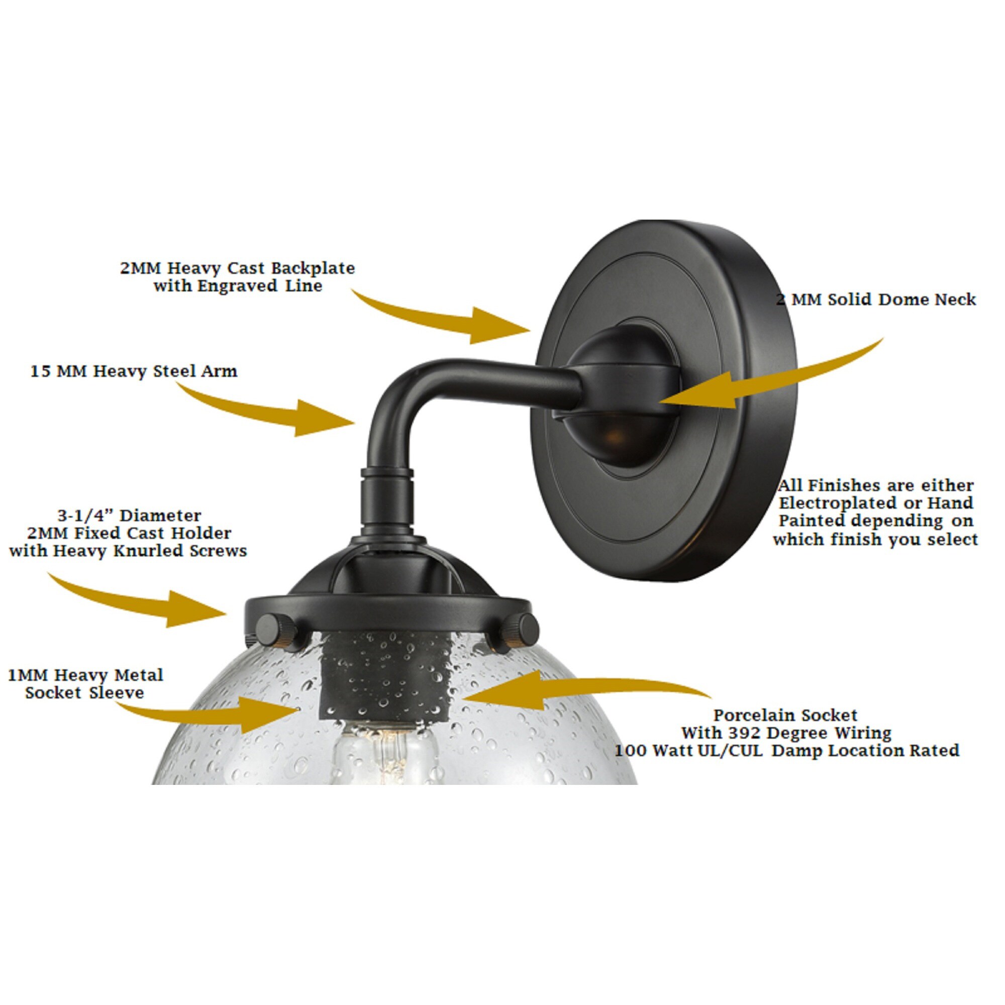Innovations Lighting 284-1W-OB-G201-6 b090000 - View #5