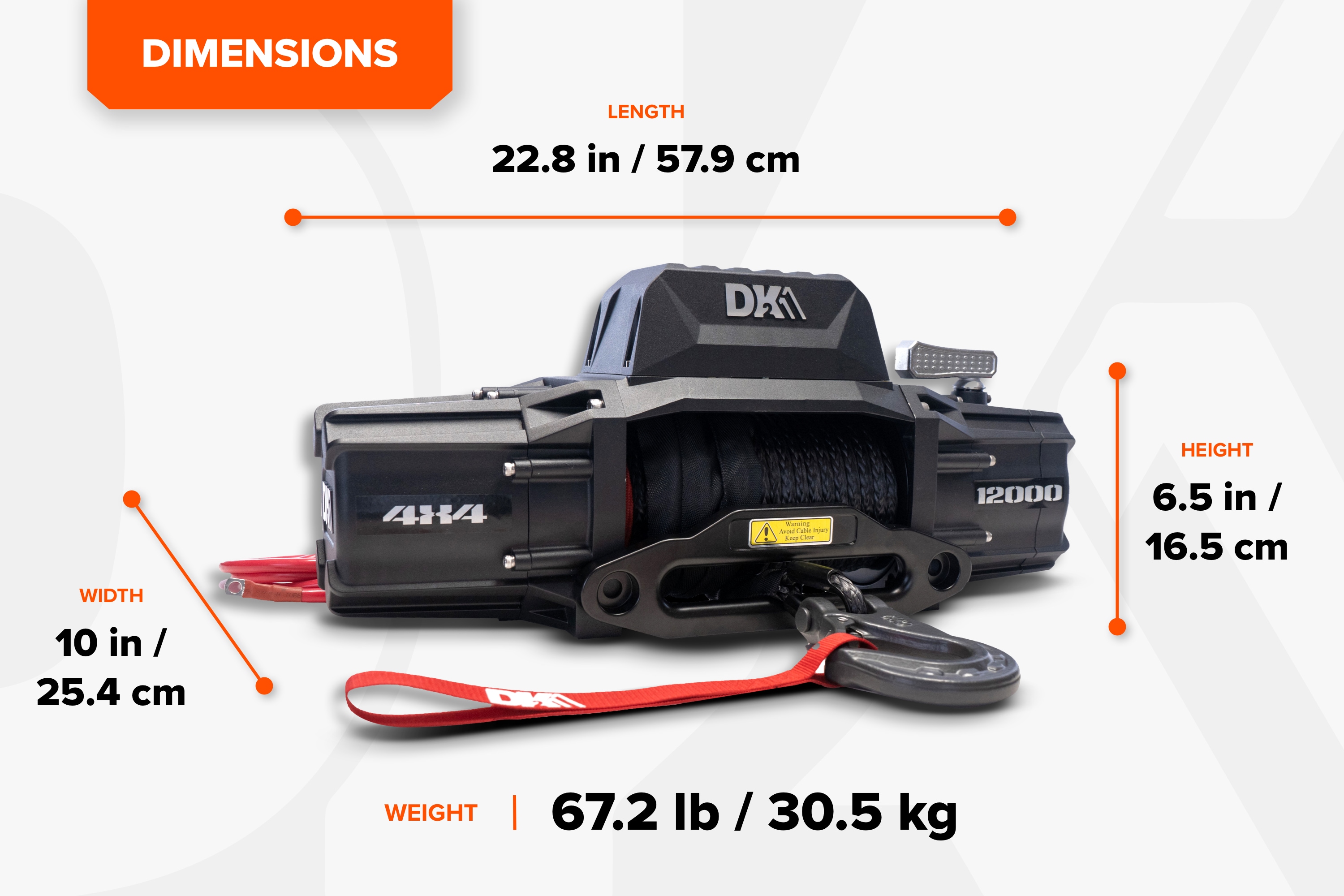 DK2 S12000-SR Winches-Accessories - View #6
