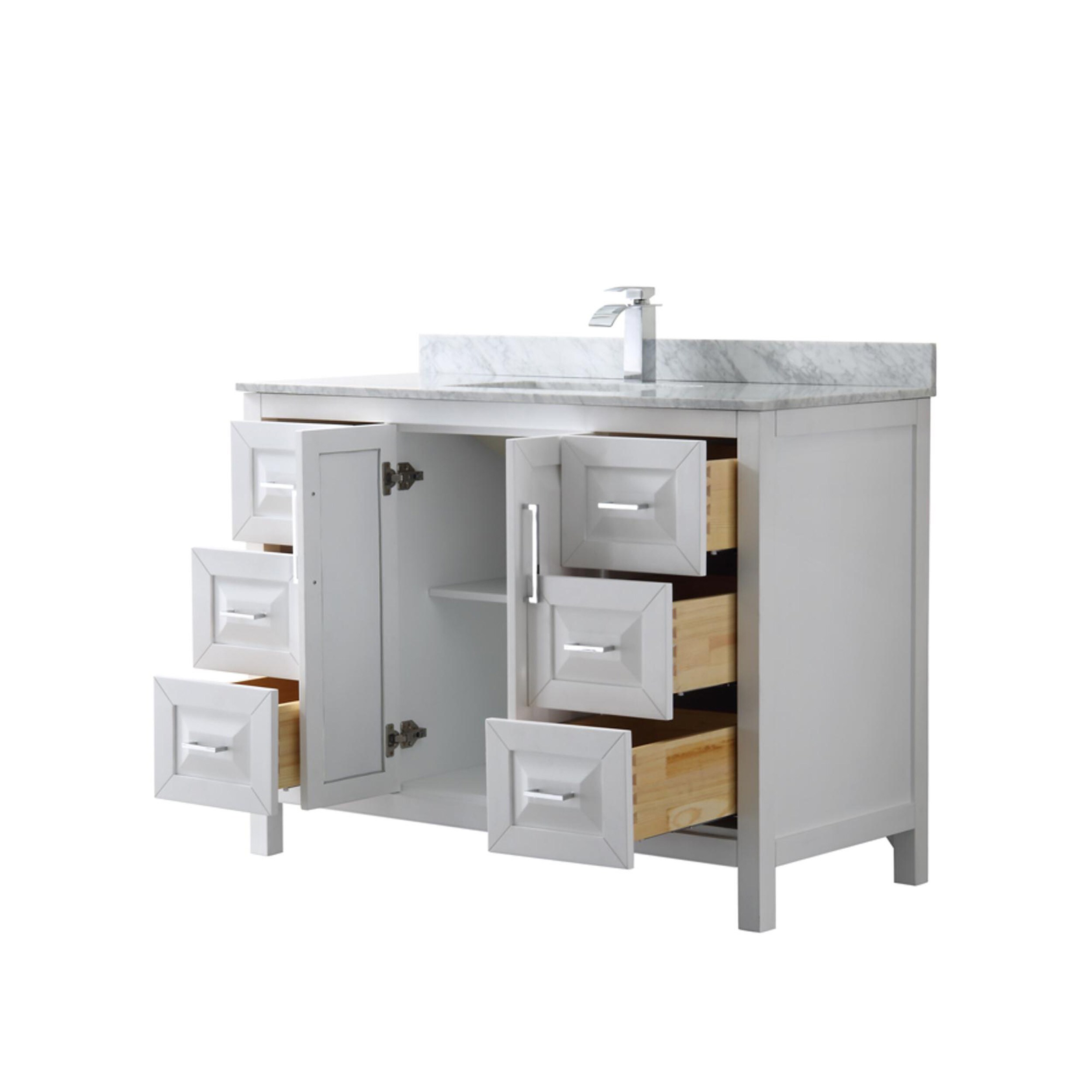 Wyndham Collection WCV252548SWHCMUNSMXX Bath-Vanity-Combo - View #2