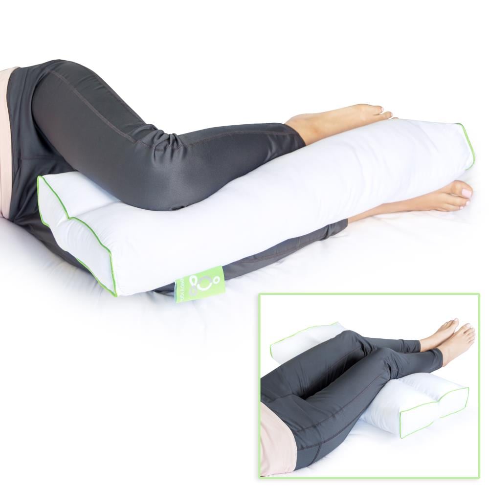 Sleep Yoga Specialty Medium Down Alternative Bed Pillow in the Bed Pillows  department at