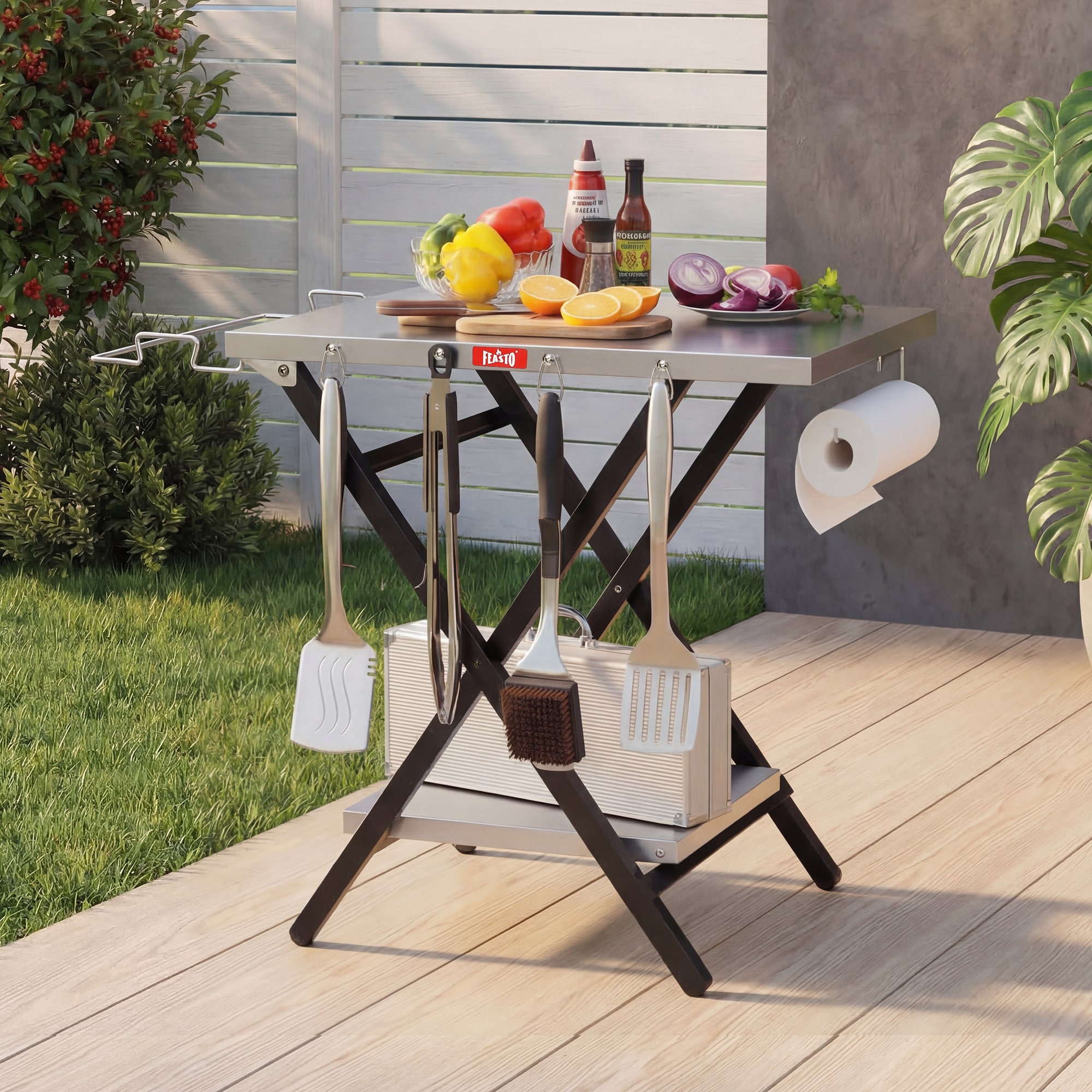 Feasto B2BFD2430S Grill-Carts-Grill-Stands - View #8