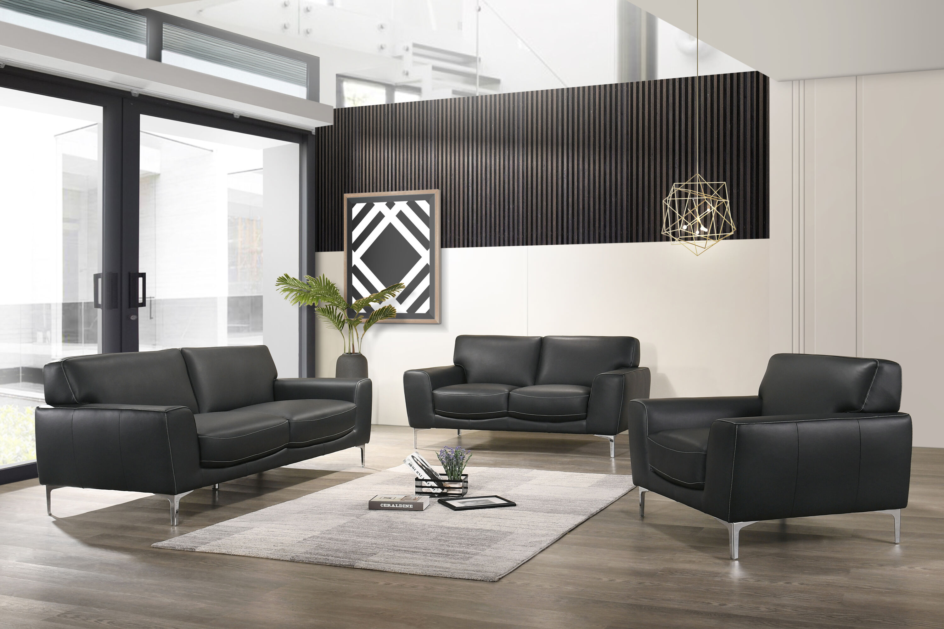 New Classic Furniture L986-30-BLK Sofas-Loveseats - View #8