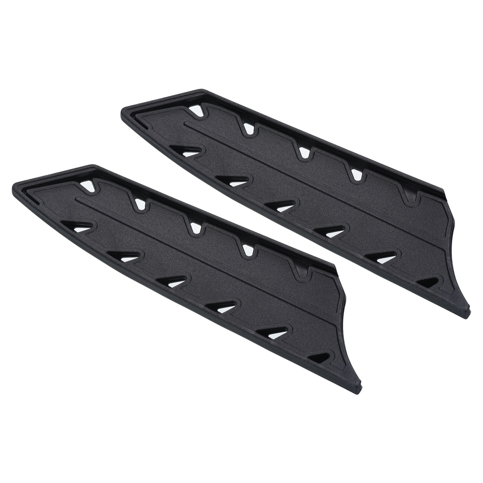 PATIKIL Plastic Safety Knife Cover Sleeves for 8 Inch Chef Knife or 7 Inch Santoku Knife 2pcs Knives Edge Guard Blade Protector Universal Knife Sheath Black #S26031000UX4601