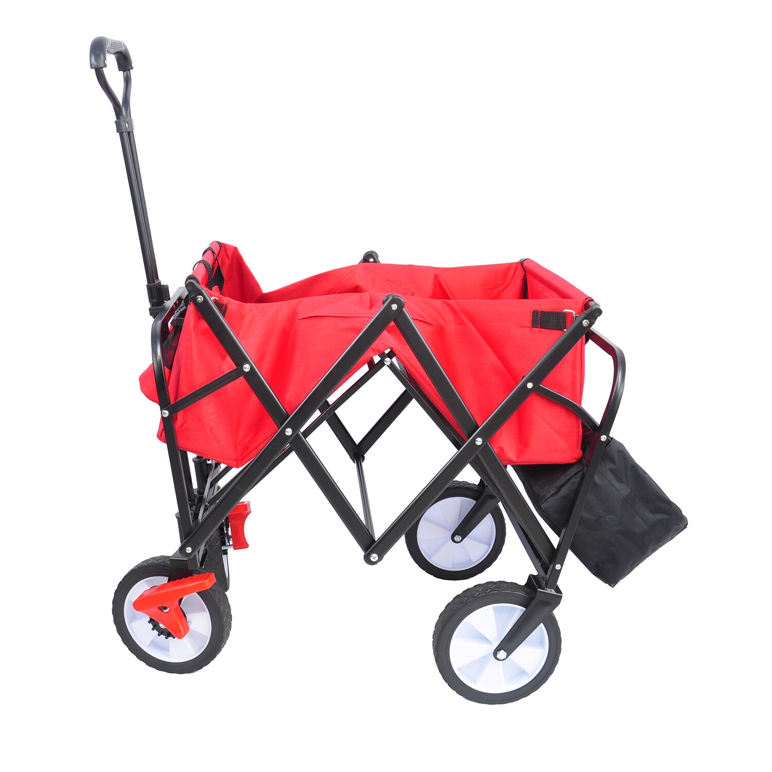 SINOFURN 4 Cu Ft Steel Folding Yard Cart In The Yard Carts Department   64740372 