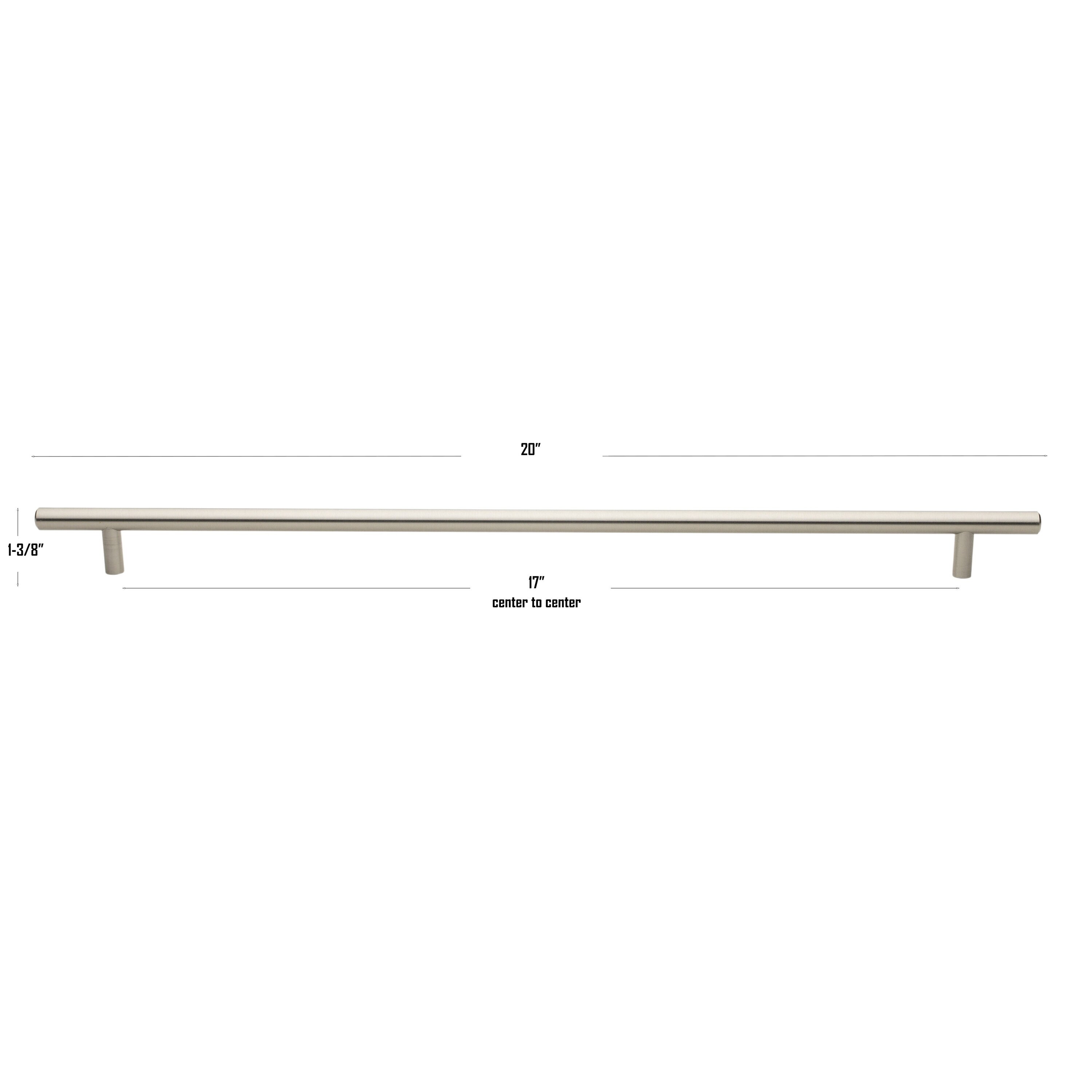 GlideRite Hardware 5020-432-SS-5 Cabinet-Pulls - View #3