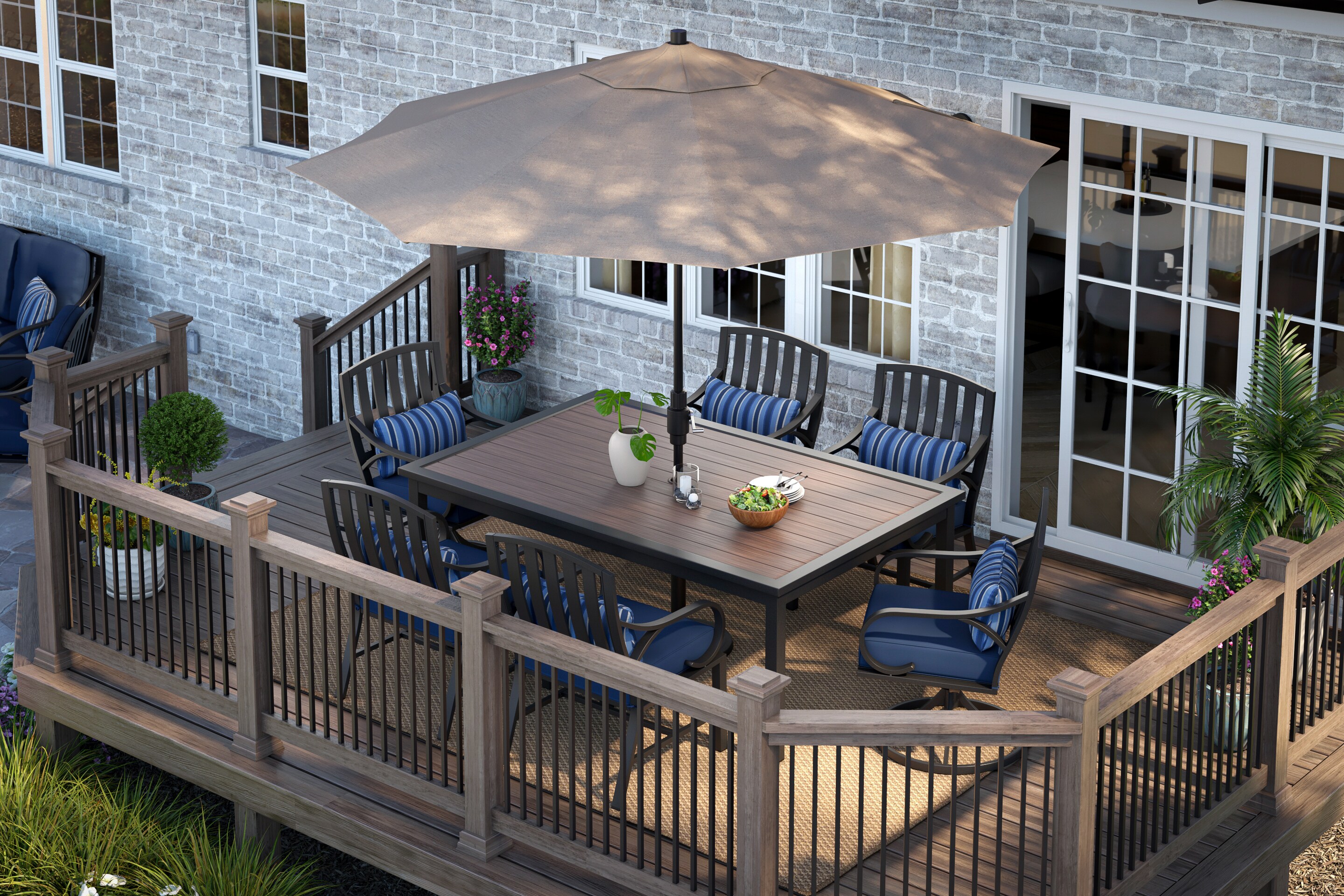allen + roth NORDST704 Patio-Dining-Sets - View #3