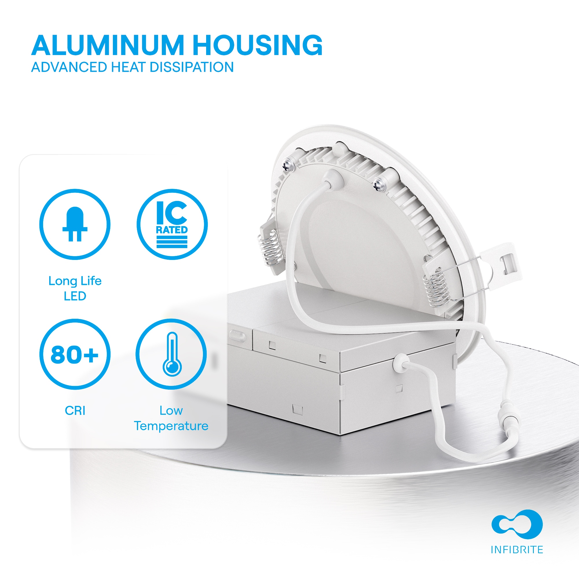 Infibrite IB-001-1-9W-HL Led-Retrofit-Downlight - View #3