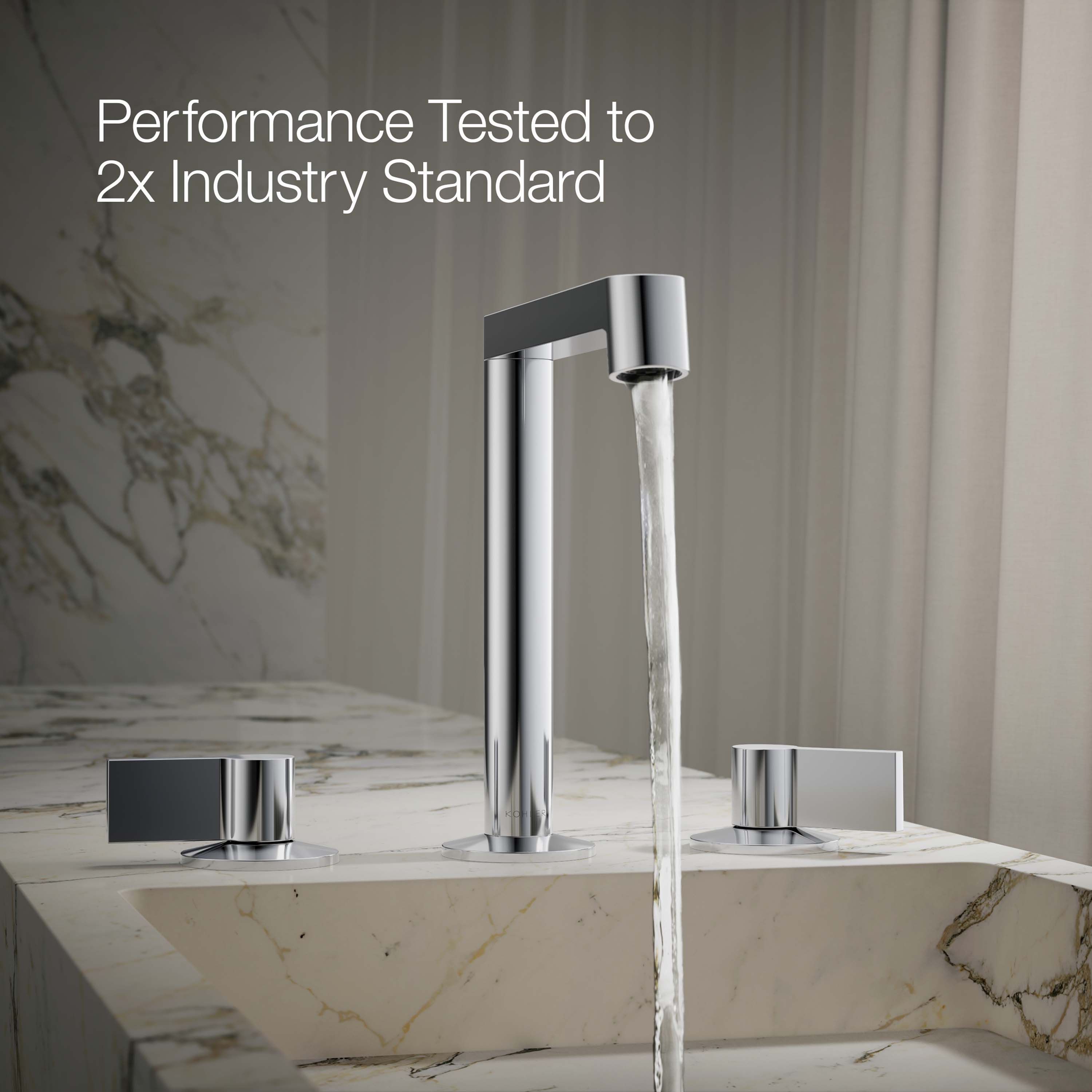 KOHLER K-77974-4-CP Faucet-Tub-Shower-Handles - View #5