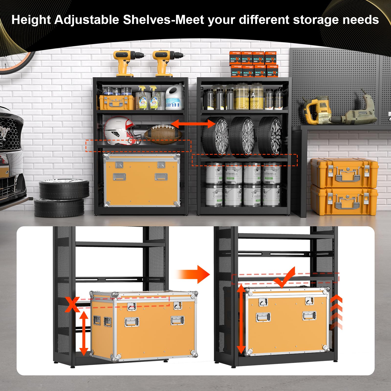 LTMATE LSKJSJ-3C-TB Free-Standing-Shelving - View #4