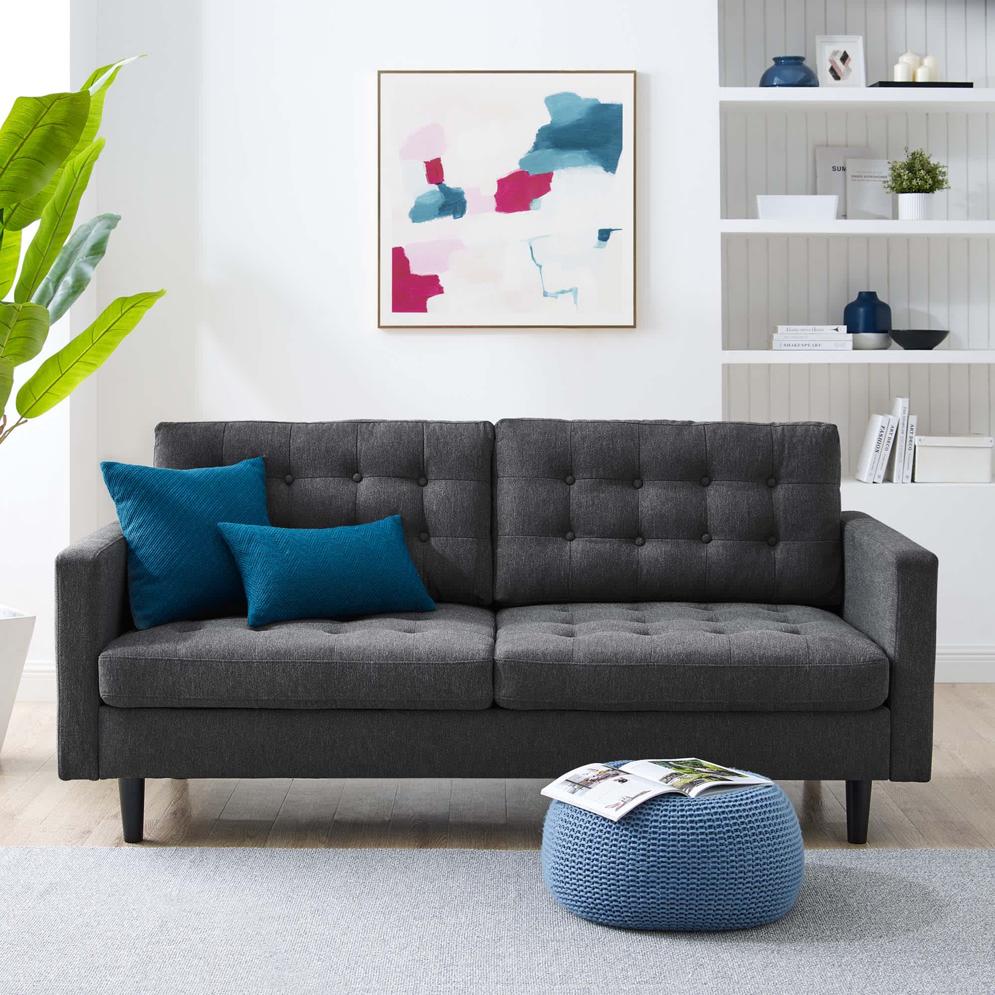 Modway EEI-4445-CHA Sofas-Loveseats - View #2