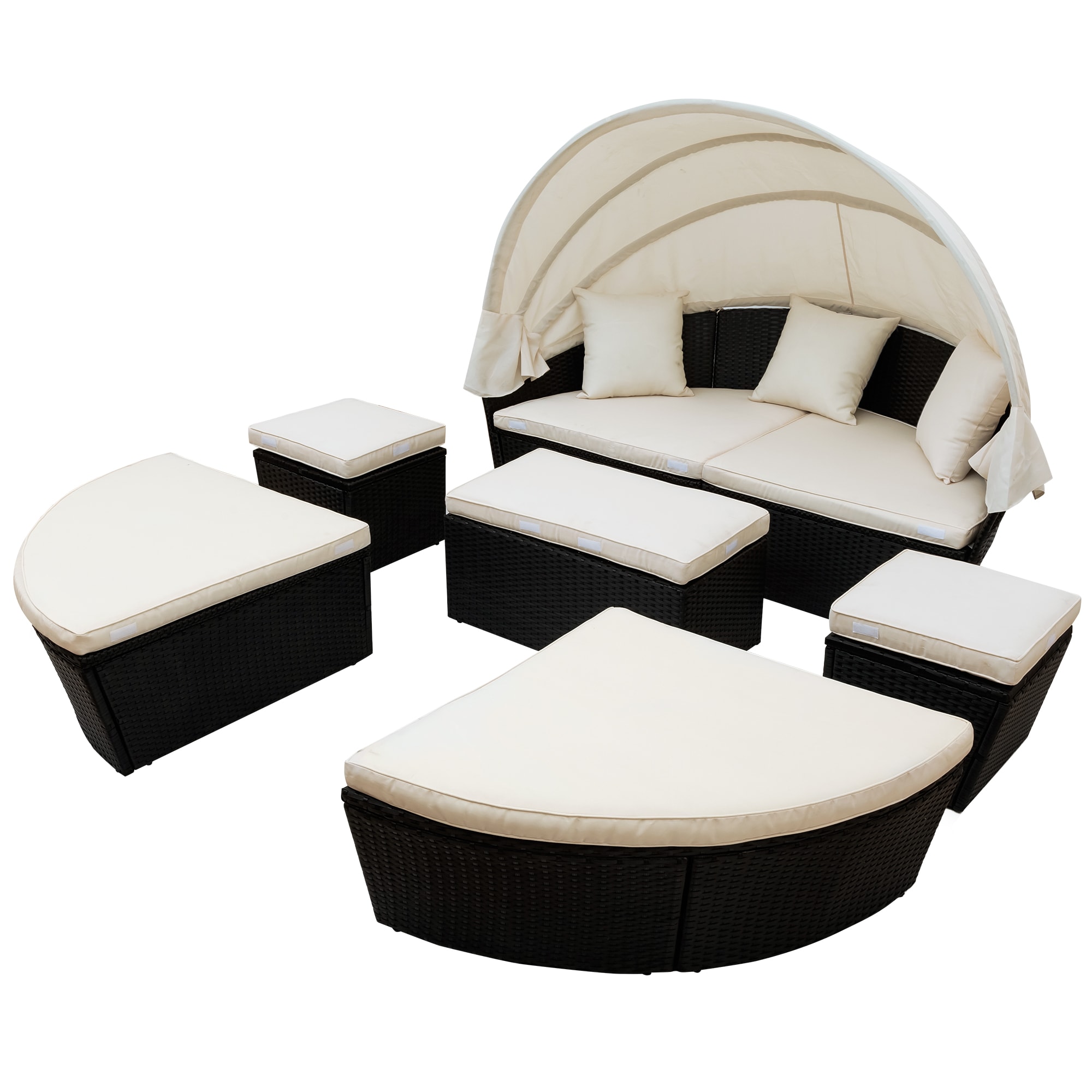 Forclover N7FW-200BE Patio-Conversation-Sets - View #2