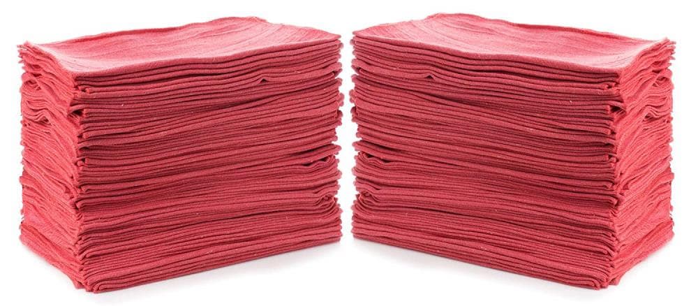 Ideal for Cleaning Pack of 150, Size: 12” x 14” Simpli-Magic 79142 Shop Towels Auto and Home 