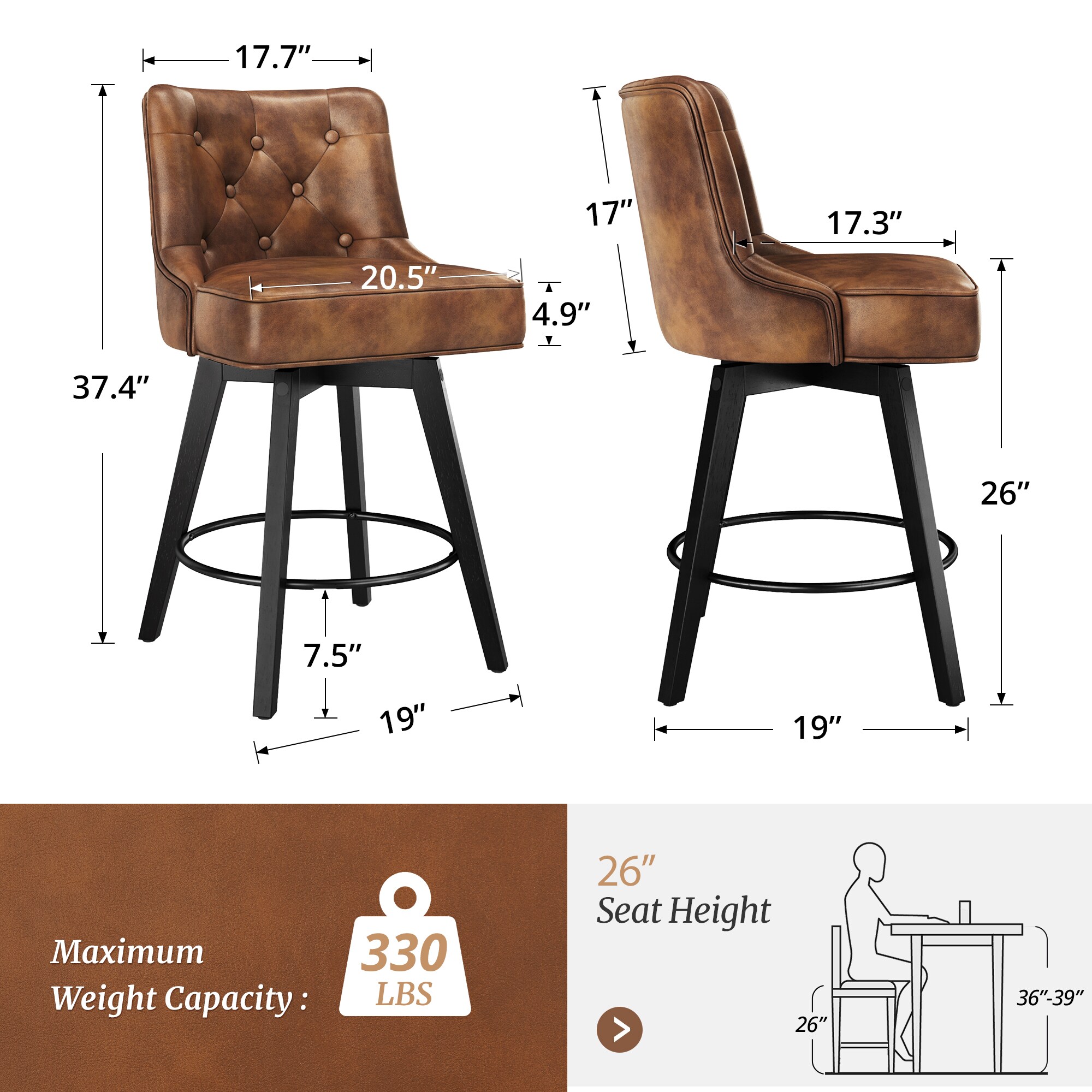 LUE BONA YB-158-06LS stools - View #5