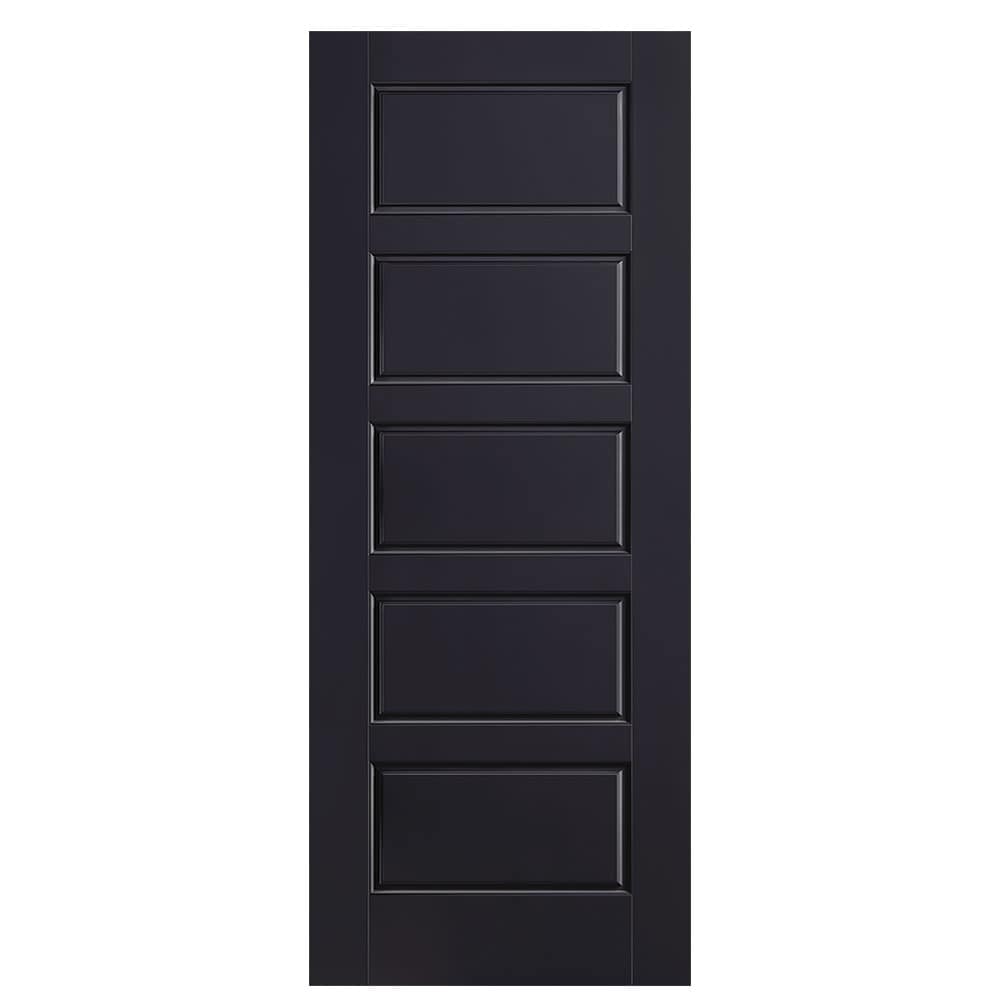 Black Riverside Slab Doors at Lowes.com