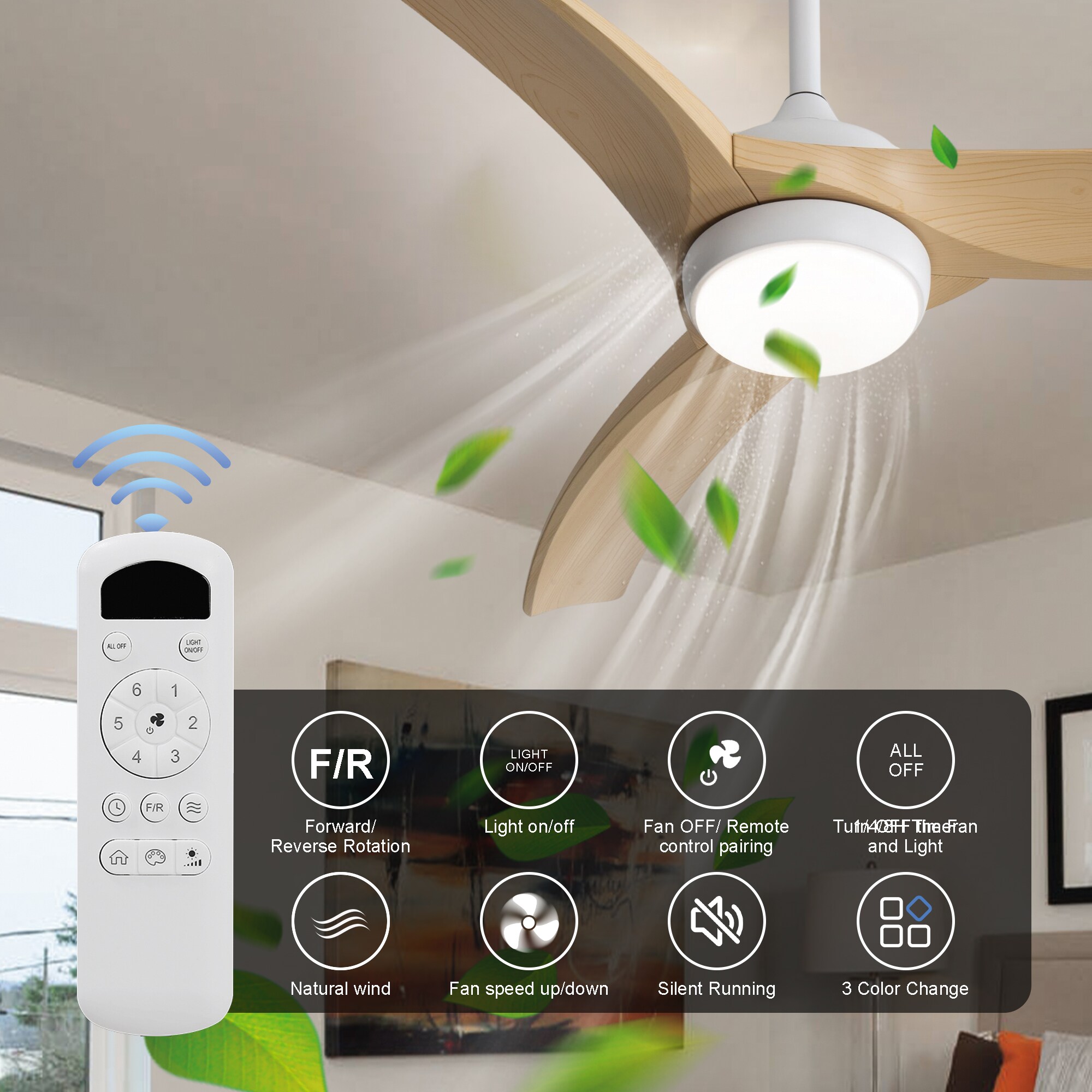 Sunrinx MG12-CF-9 Ceiling-Fans - View #5