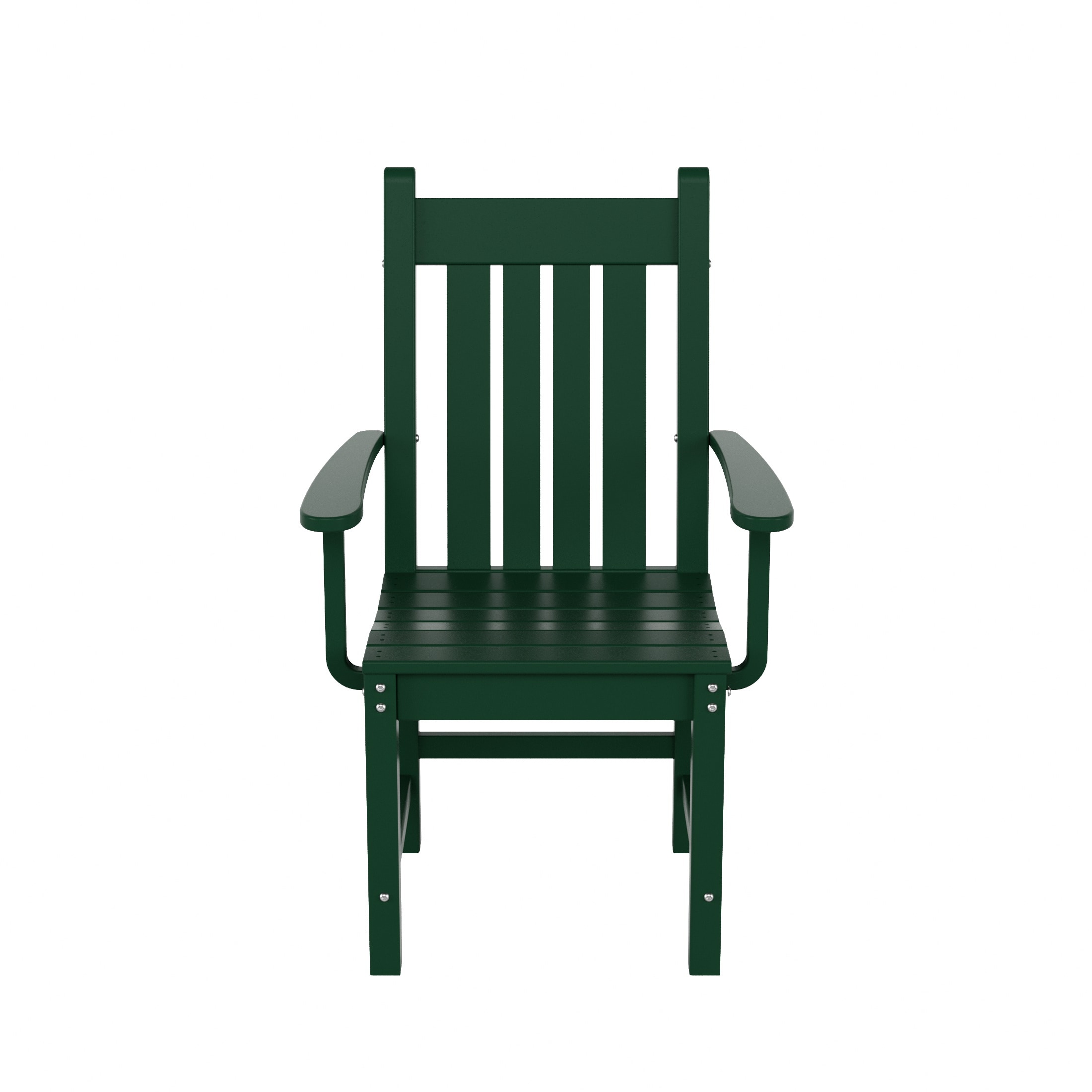 Laguna Dark Green Outdoor Patio Dining Armchair