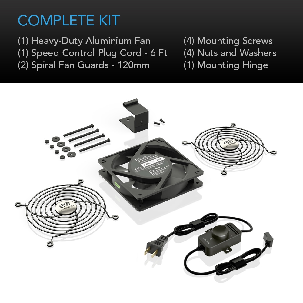 AC Infinity AI-120SCX Wall-Mounted-Fans - View #5