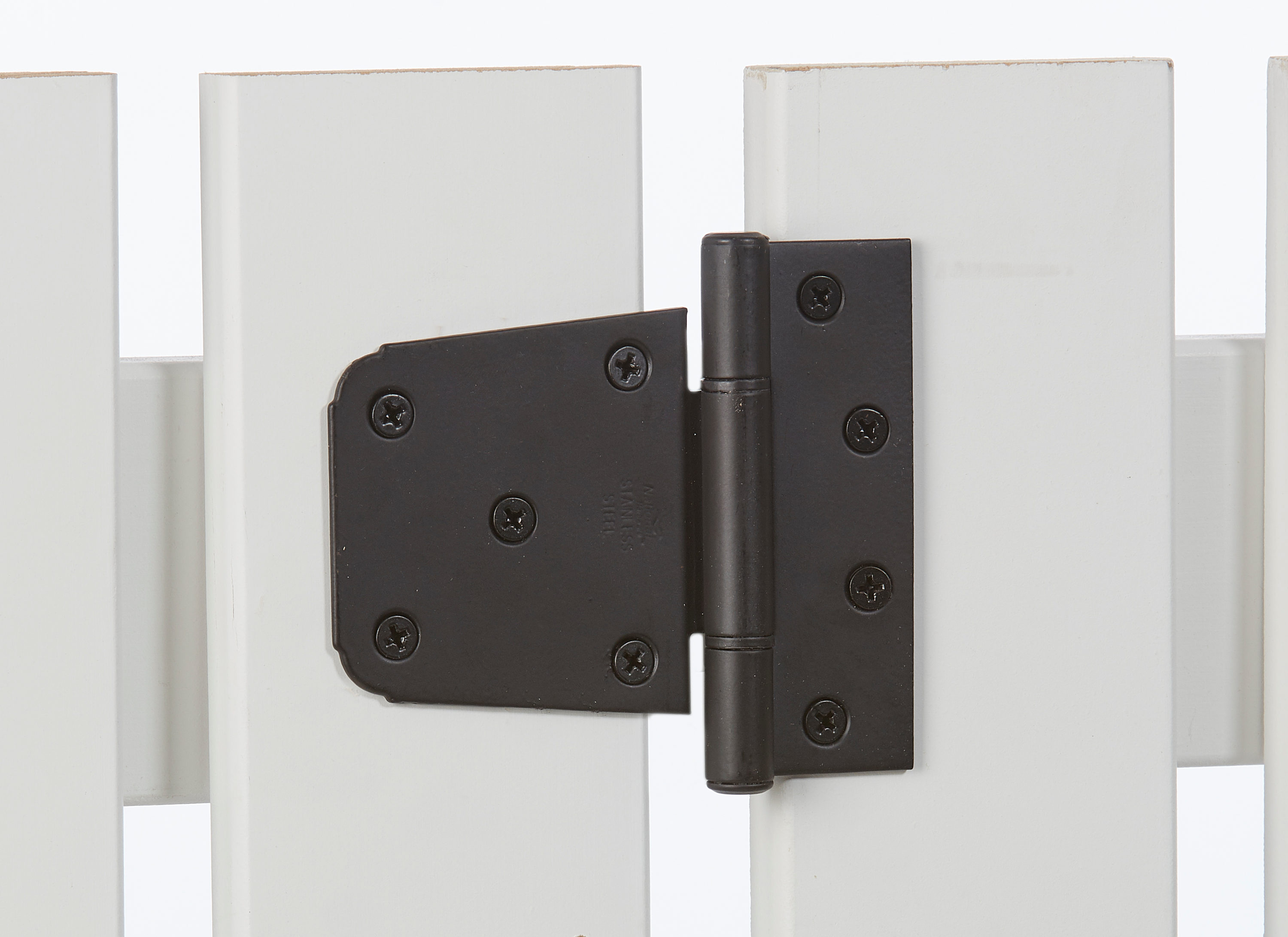 National Hardware 3-1/2-in Black Gate Hinge in the Gate Hardware ...