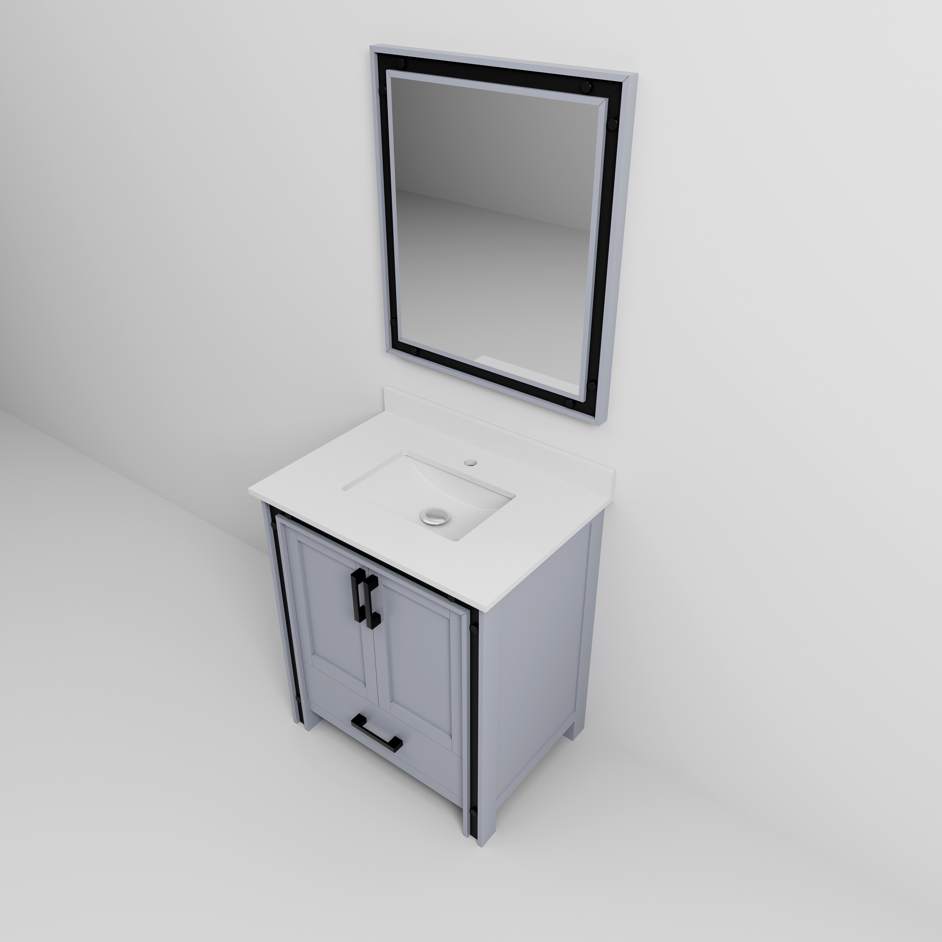 Lexora LVZV30SB210 Bath-Vanity-Combo - View #10
