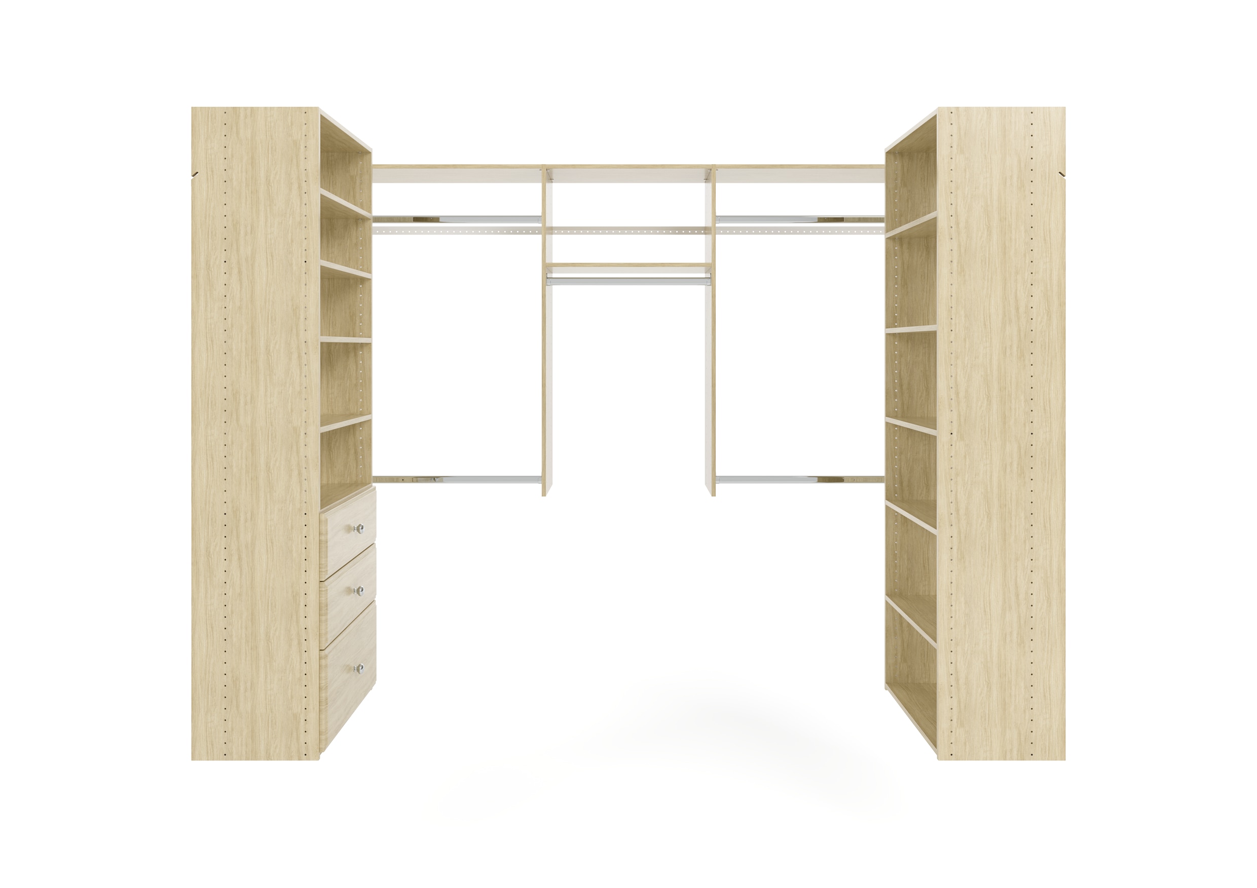 Easy Track PH61-MJ Wood-Closet-Kits - View #2
