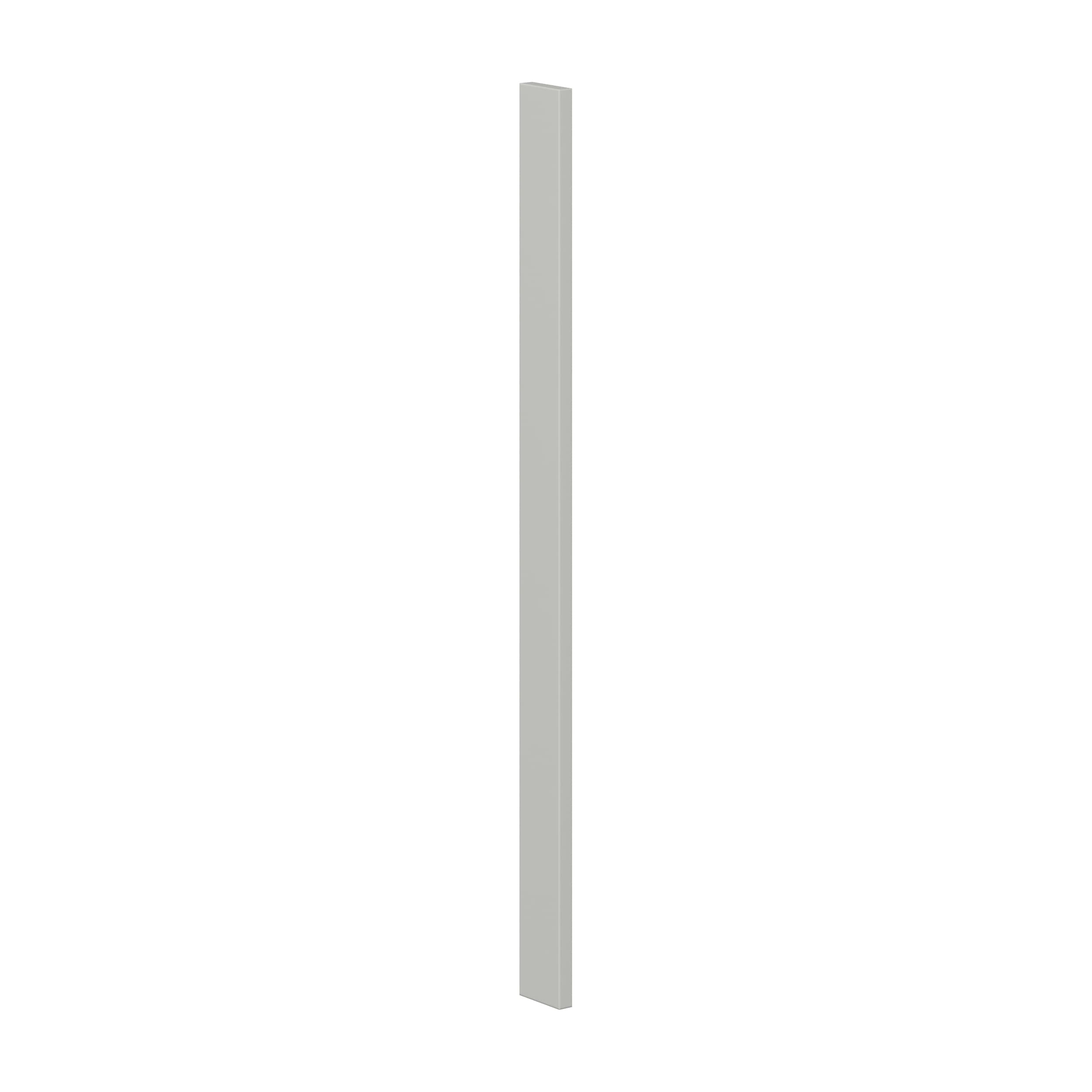 Hugo&Borg F342-JA PRO Jasper Cabinet Fill Strip 3-in W x 42-in H x 0.75-in D Whisper Gray Painted