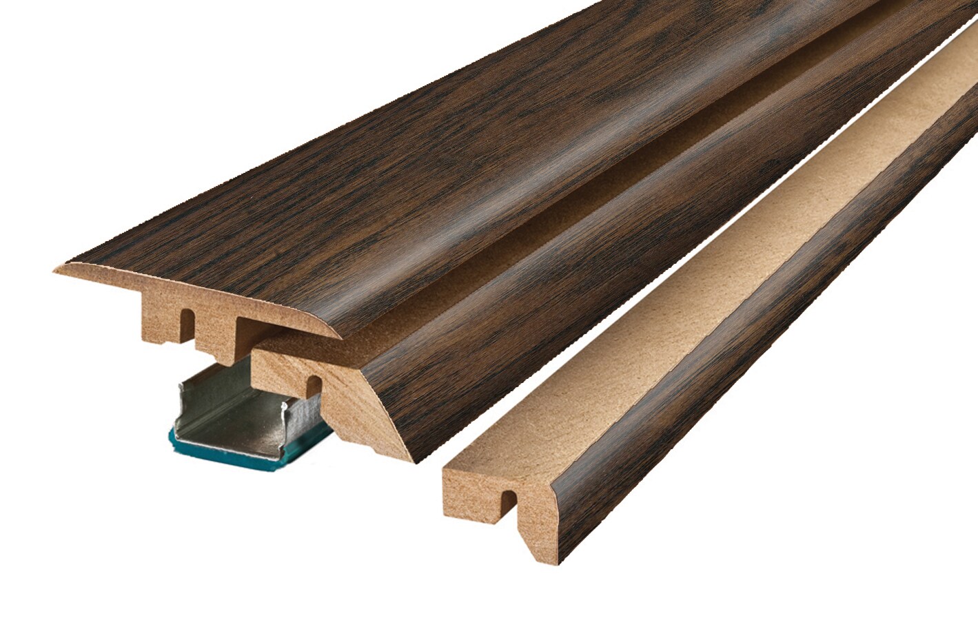 SimpleSolutions 2.37-in x 78.74-in Laminate 4-n-1 Floor Moulding