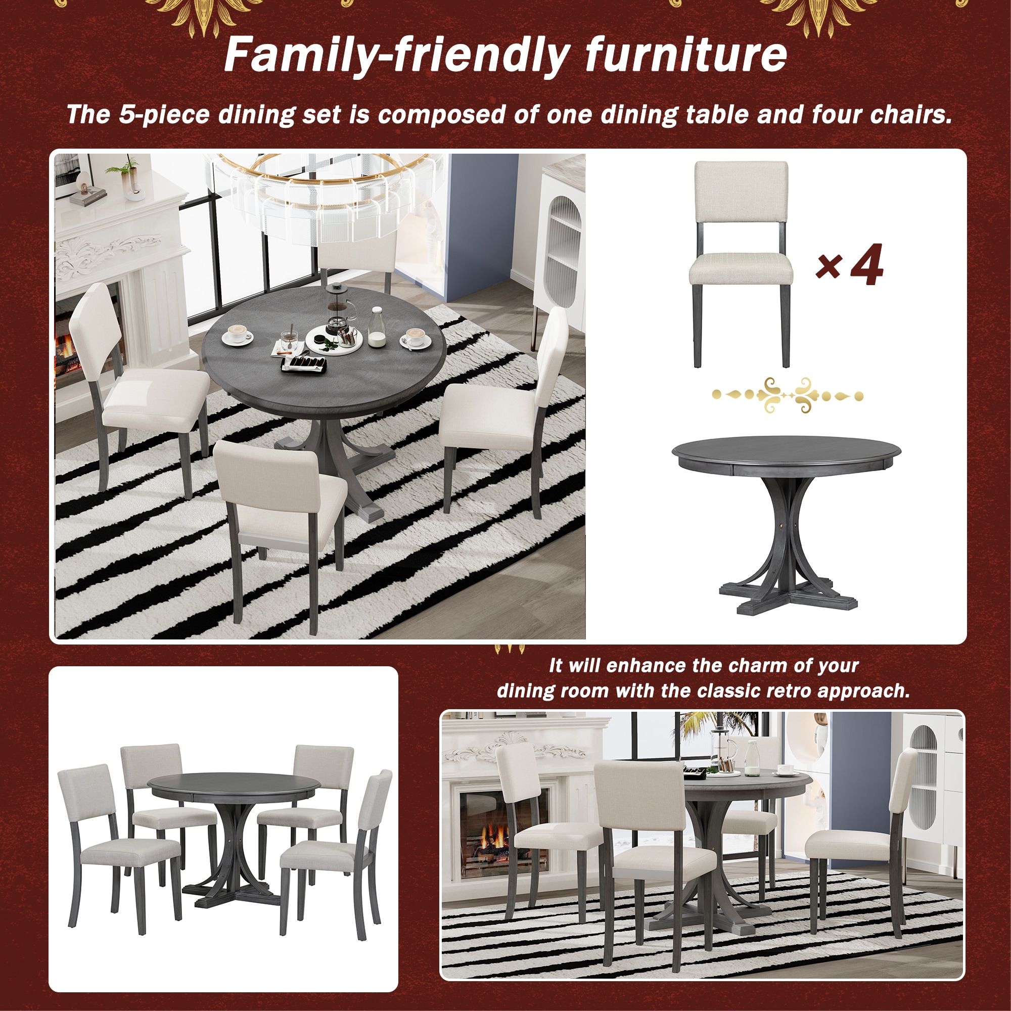 ModernLuxe ST000079AAE Dining-Sets - View #7