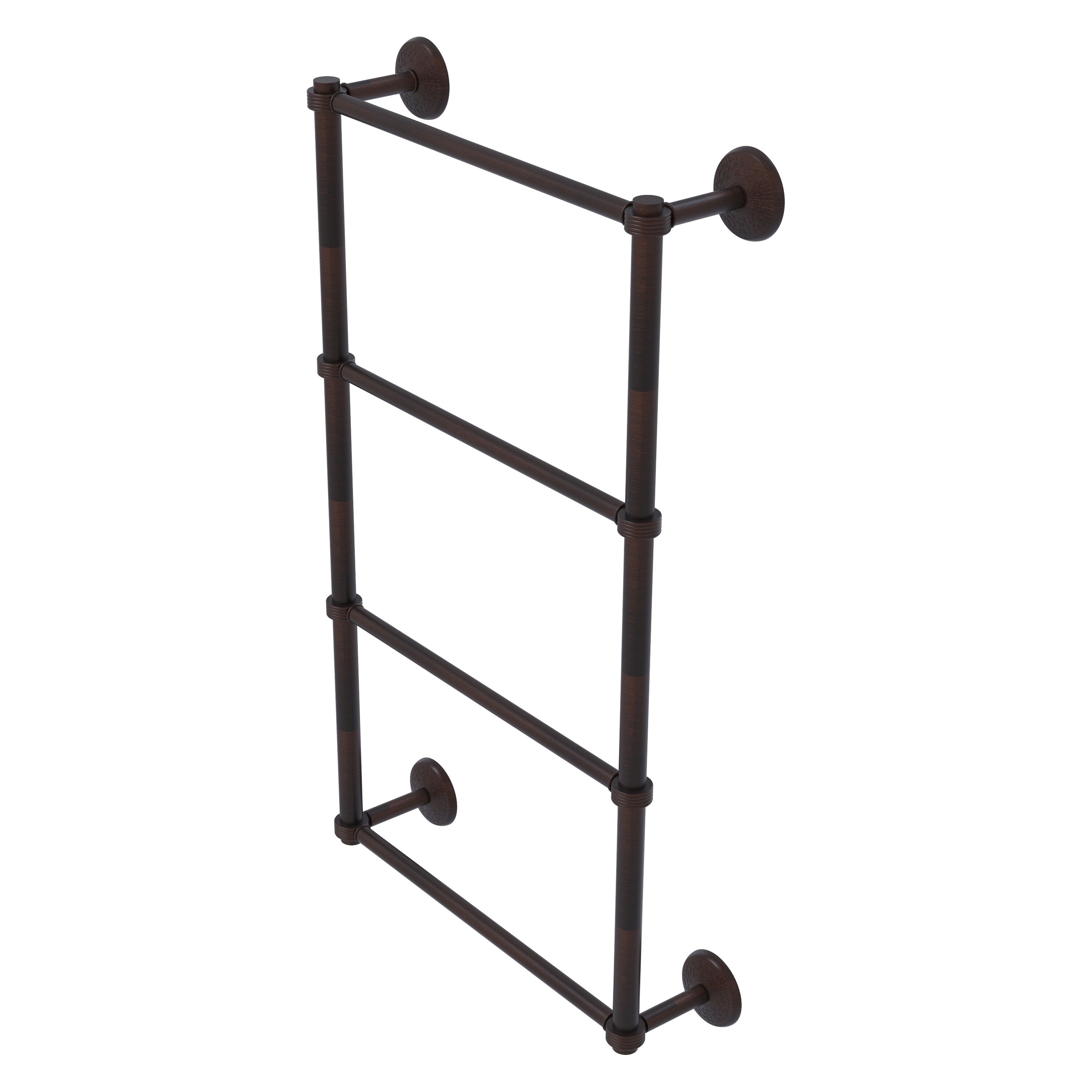 Allied Brass MC-28G-36-VB Monte Carlo 36-in double Venetian Bronze Wall mount 4-tier Towel Bar