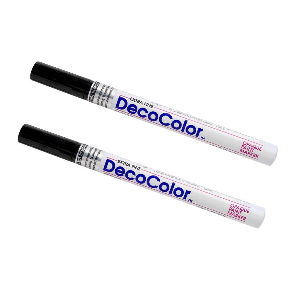 Premium Paint Pen Acrylic Paint Marker 0.7mm Fine Point and 2.0mm Middle  Tip Acrylic Art Marker for All Surfaces Art Supplies